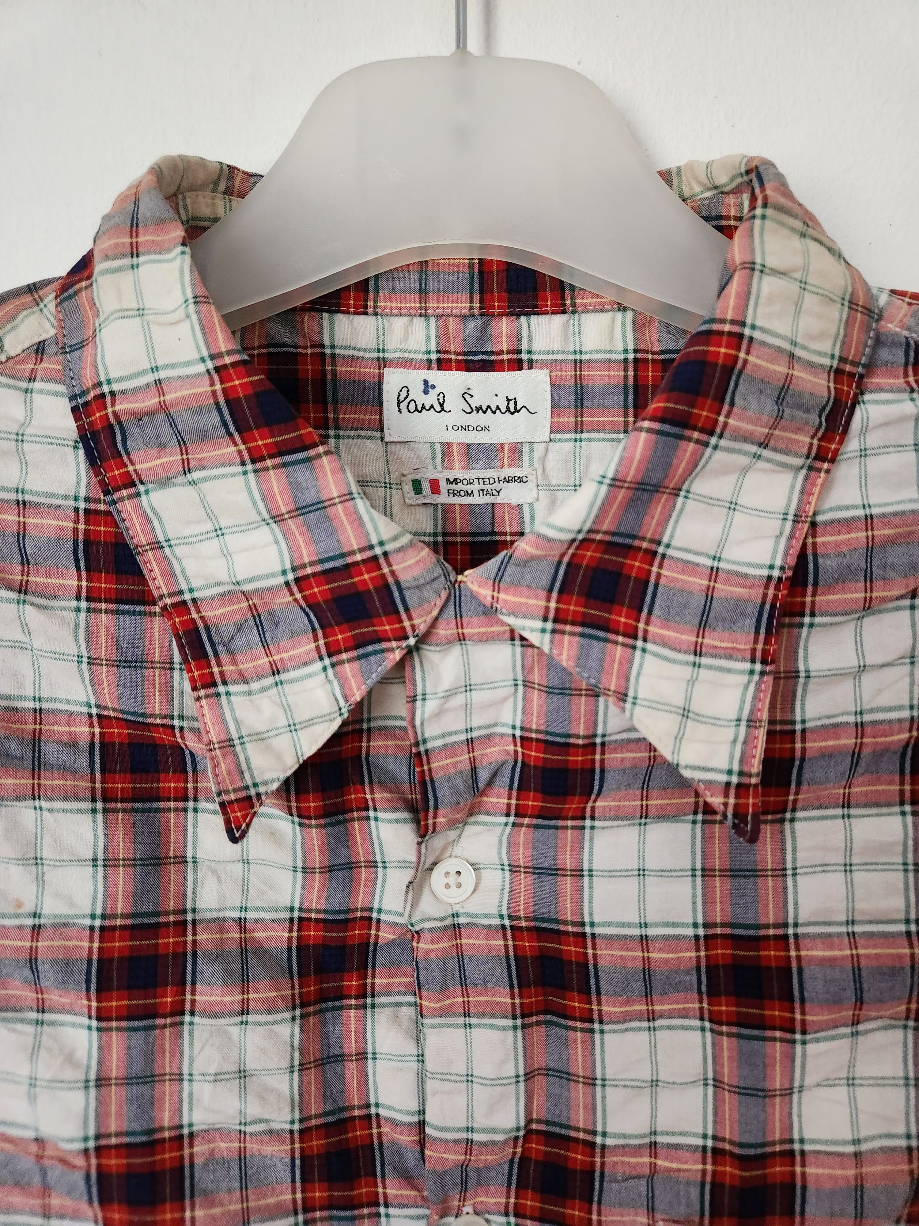 Paul Smith Paul Smith London Checkered Button Up Shirt Size US L / EU 52-54 / 3 - 3 Thumbnail