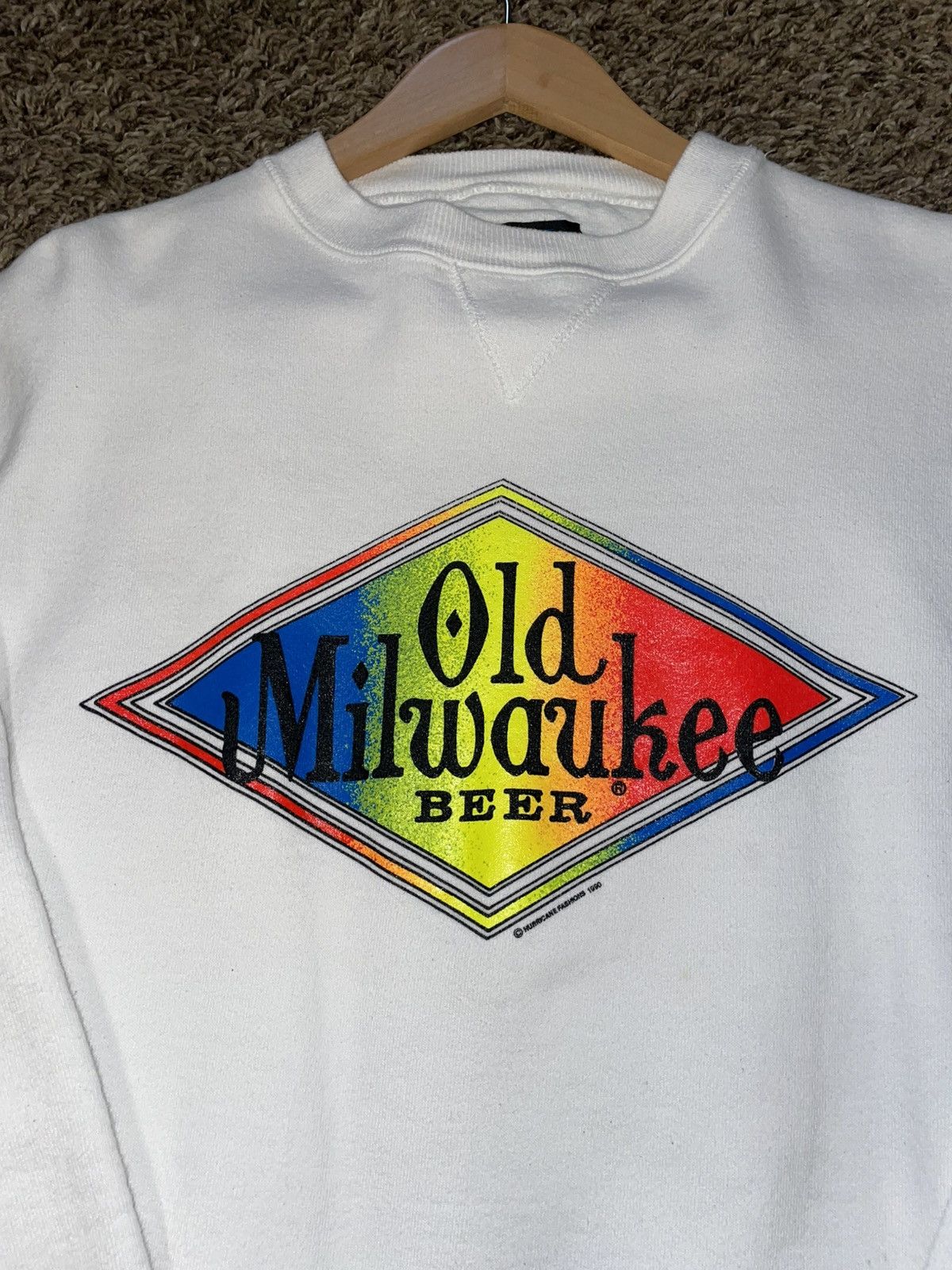 Soffe Vintage Old Milwaukee Beer Crewneck Sweatshirt Size US L / EU 52-54 / 3 - 2 Thumbnail