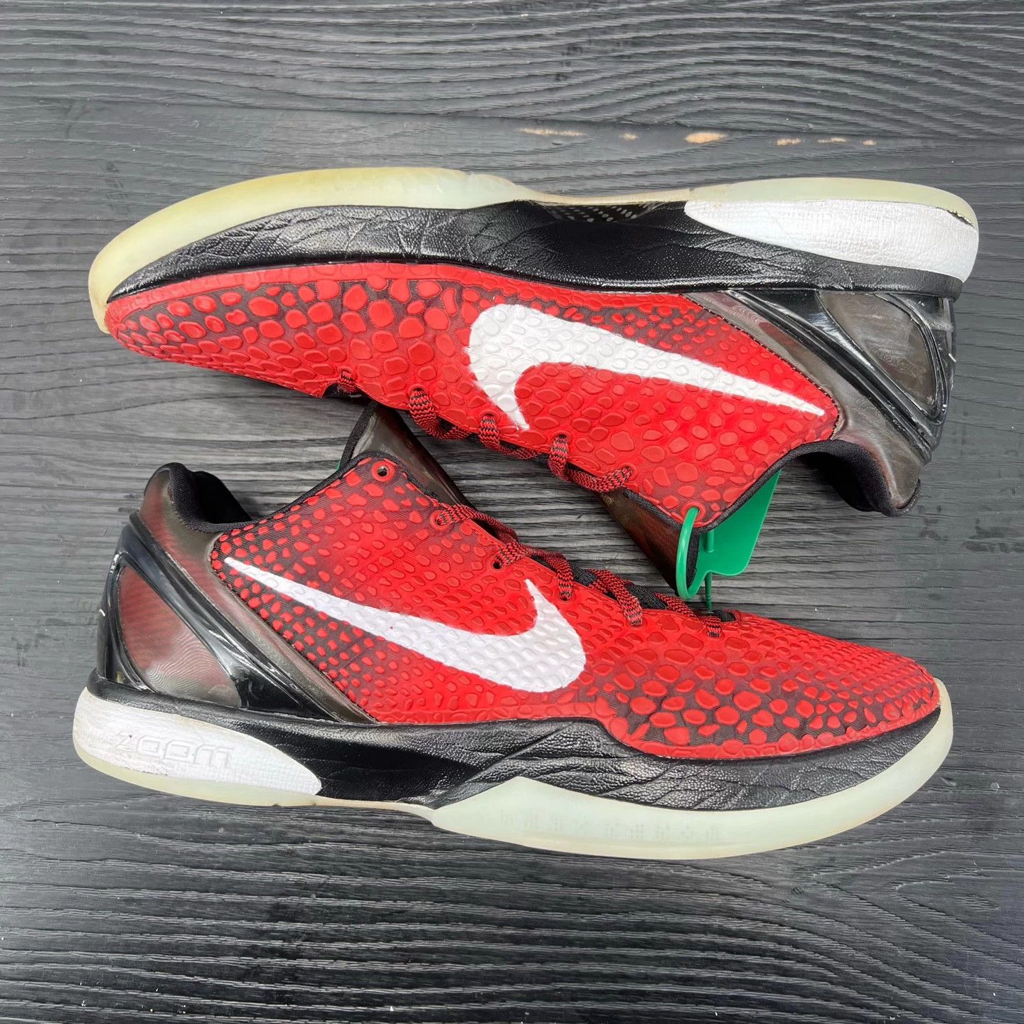 Nike zk6 All-Star Black Red Size 46 Mint Rare With Box Size US 13 / EU 46 - 3 Thumbnail