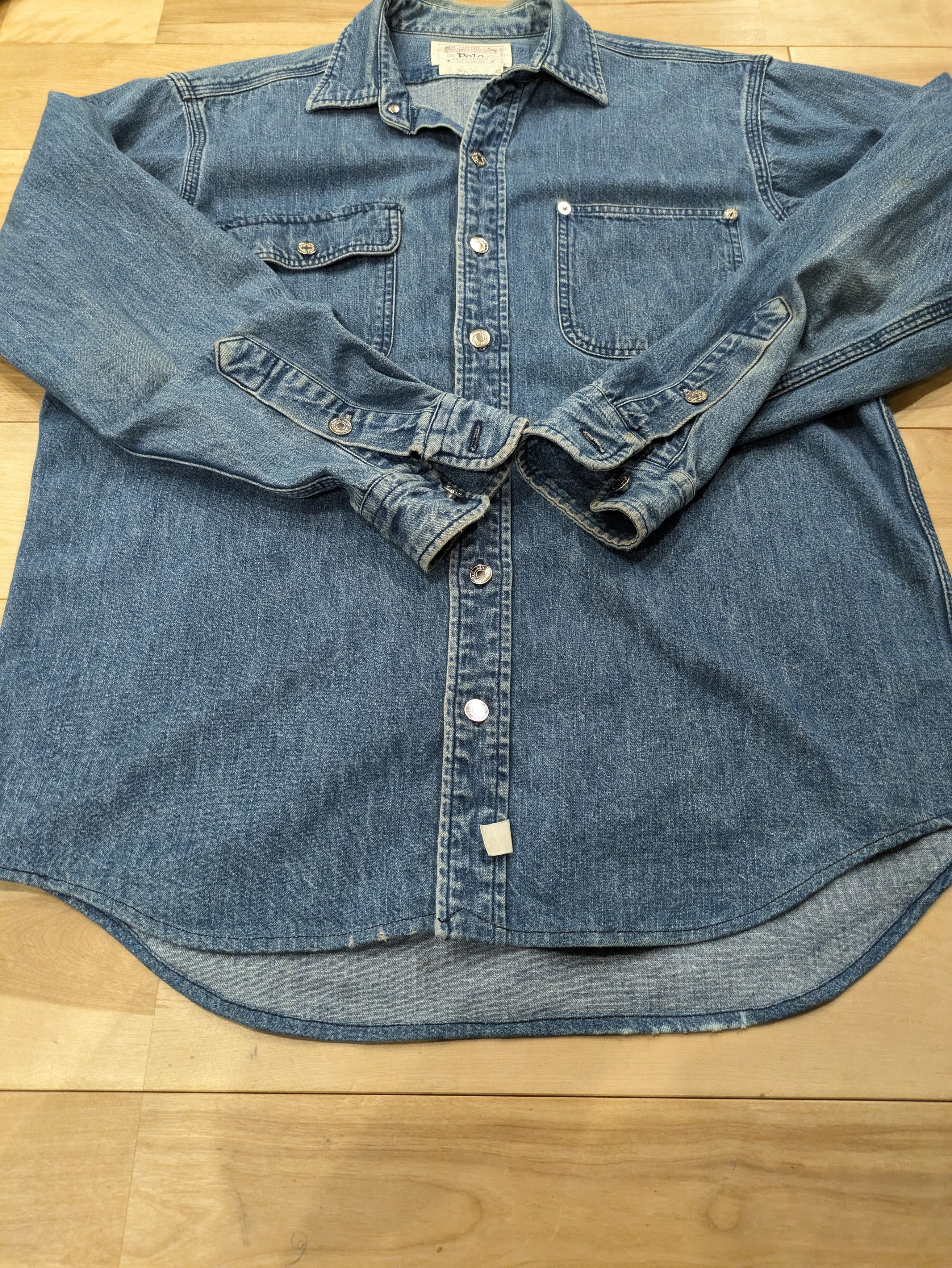 Polo Ralph Lauren 80s USA Made Polo Ralph Lauren “Authentic Dungarees” M Size US M / EU 48-50 / 2 - 7 Thumbnail