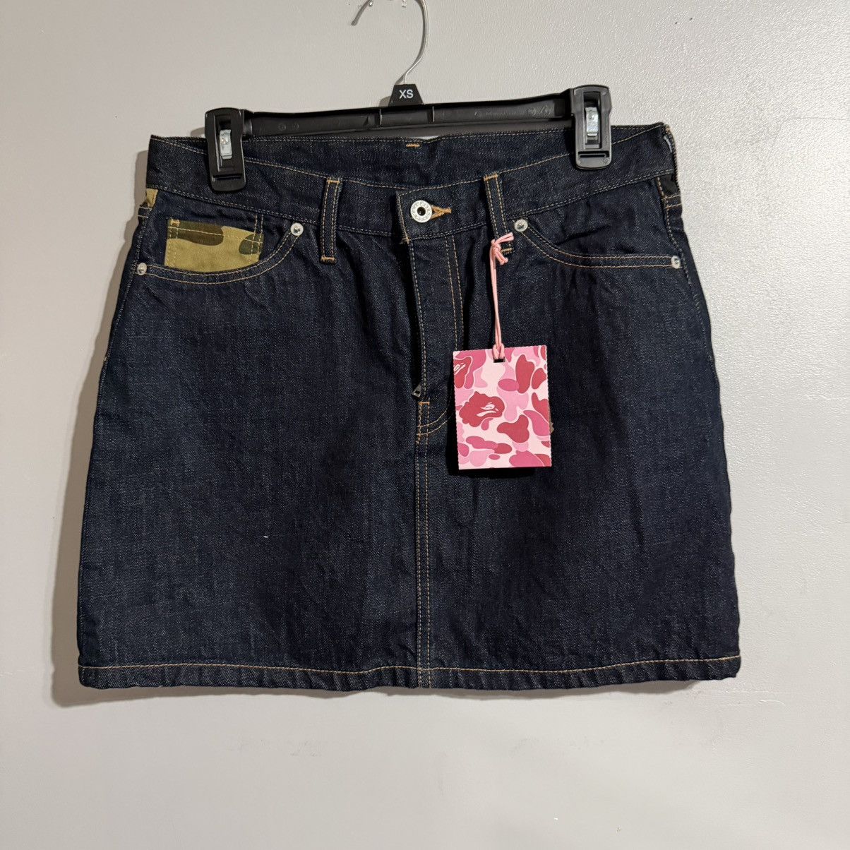 Bape Bape denim skirt size small Size 26" / US 2 / IT 38 - 1 Thumbnail