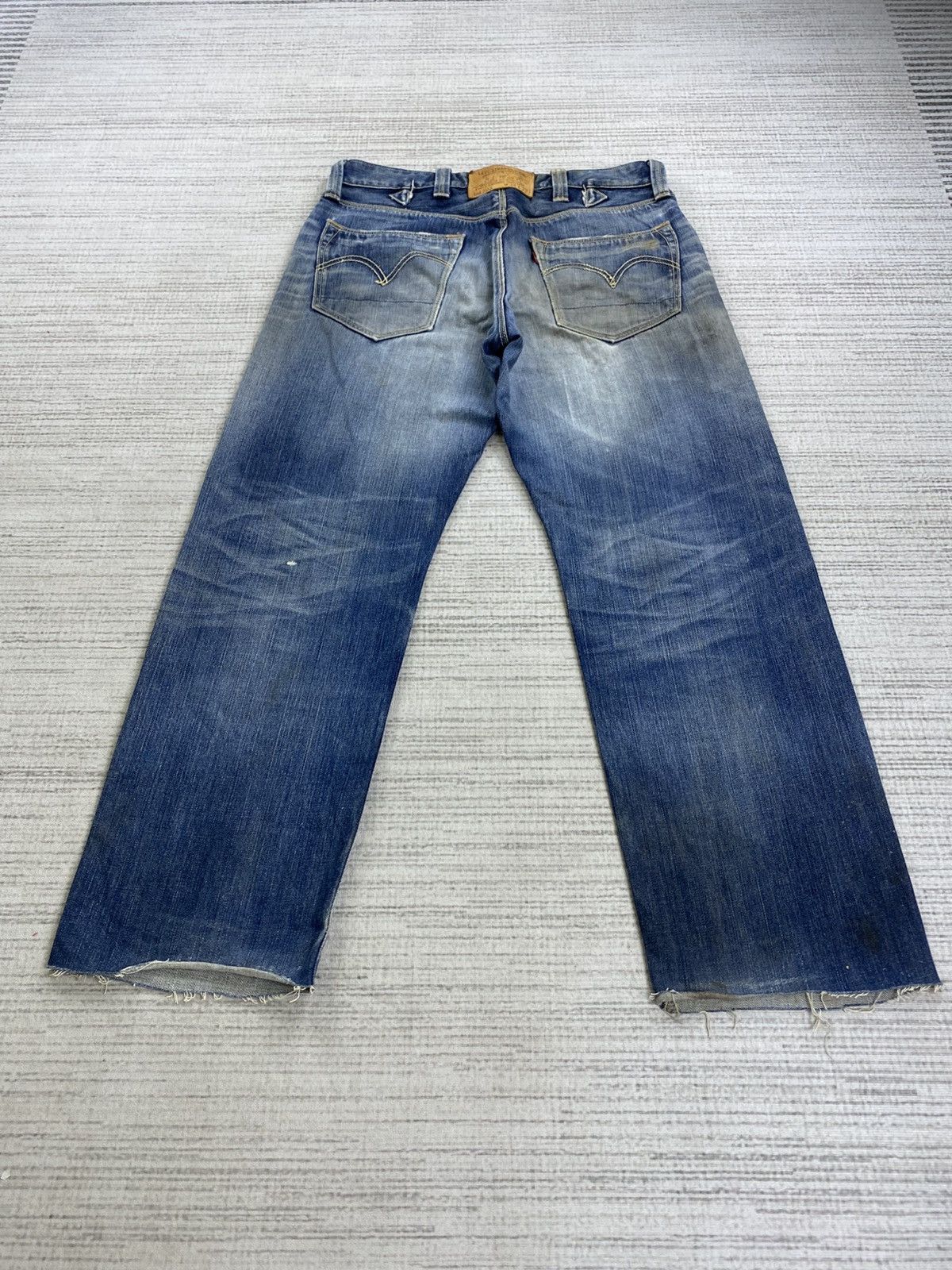 Levi's Vintage Levis Classic 503 Distressed Denim Jeans Size US 34 / EU 50 - 2 Thumbnail