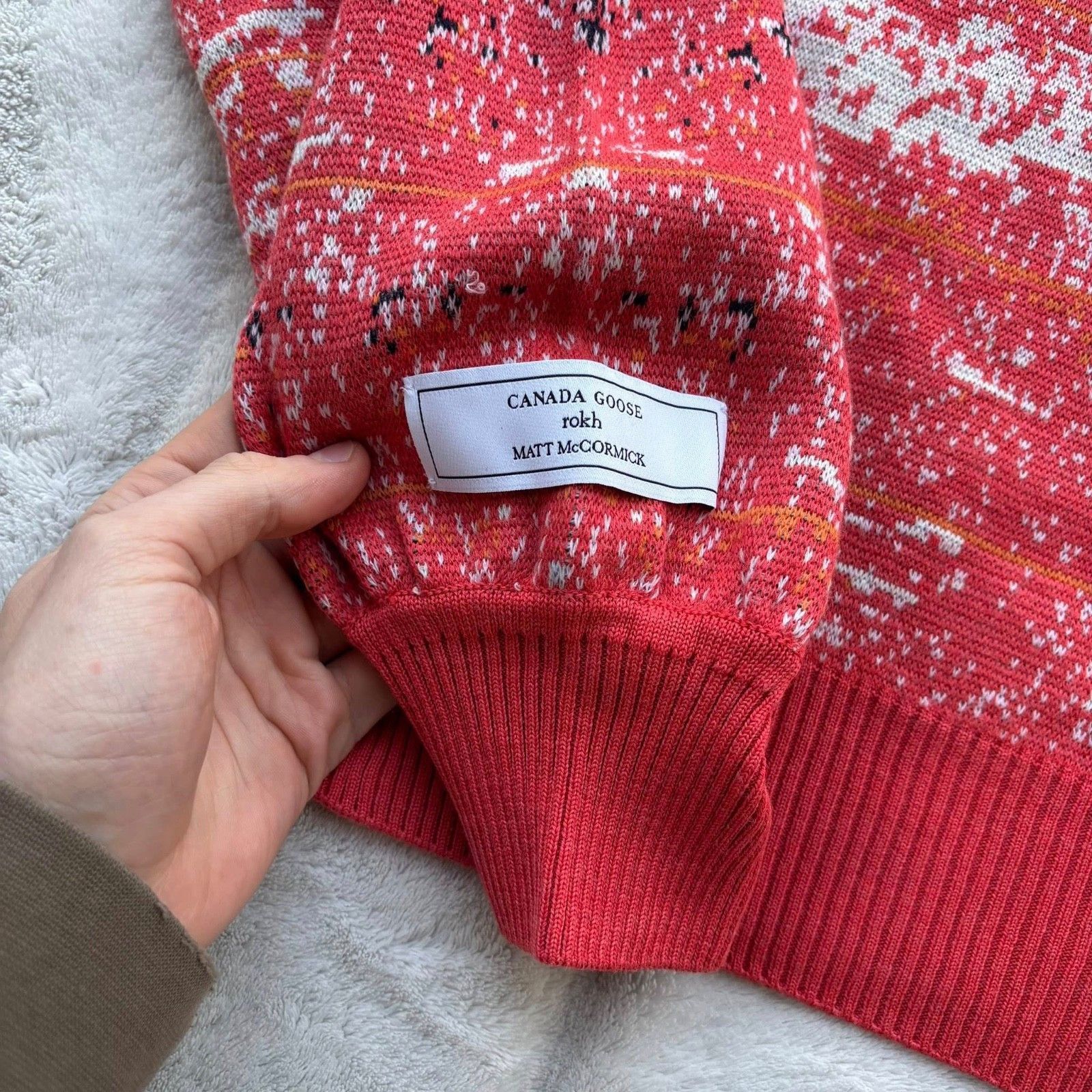Canada Goose Canada Goose x rokh x Matt McCormick Landscape Wool Sweater Size M / US 6-8 / IT 42-44 - 3 Thumbnail