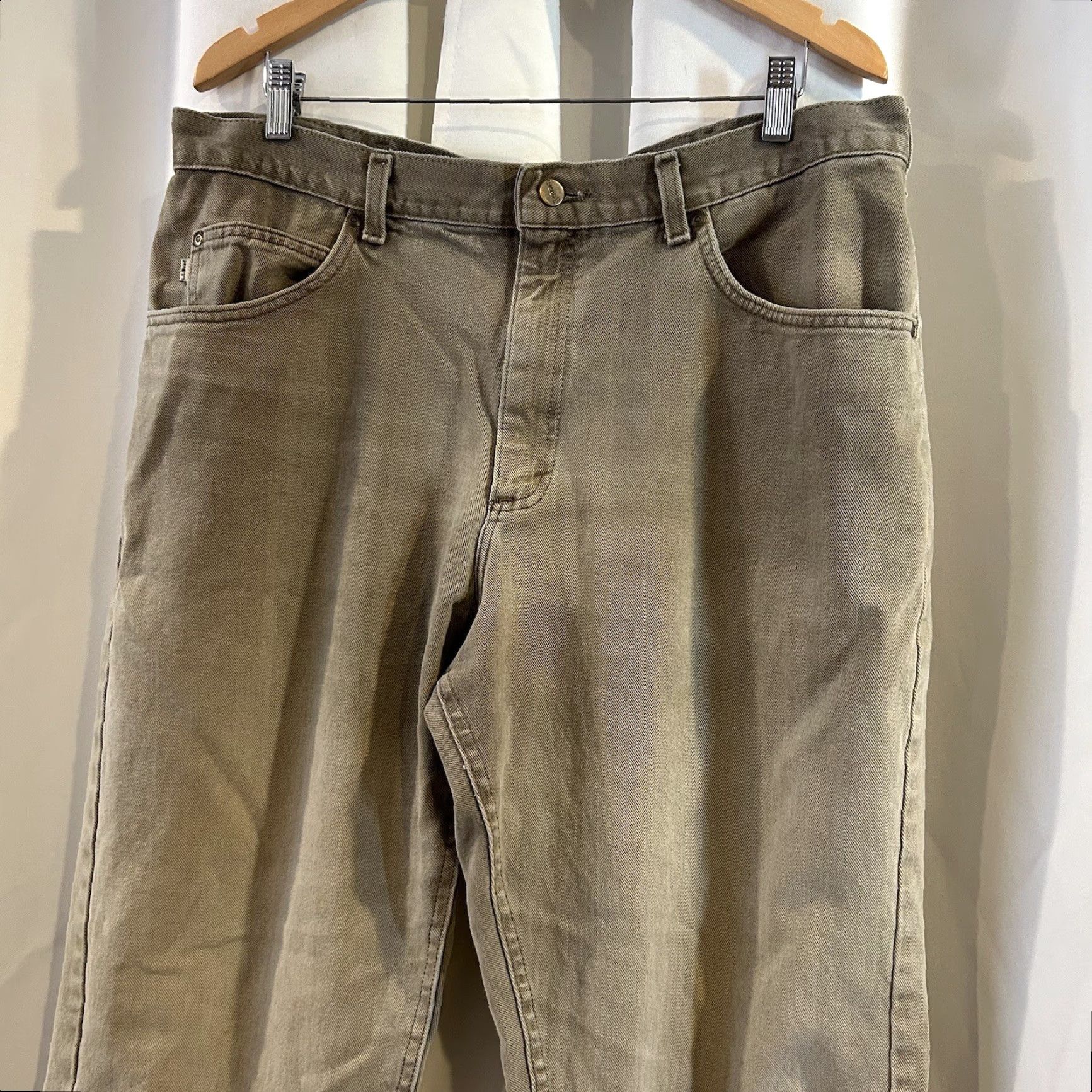 Vintage VINTAGE L.L. Bean Jeans 40X32 Brown Double L Leather Tab Made in USA Denim 5-Pocket Regular Fit Men Straight Jeans Short Description Size US 40 / EU 56 - 3 Thumbnail