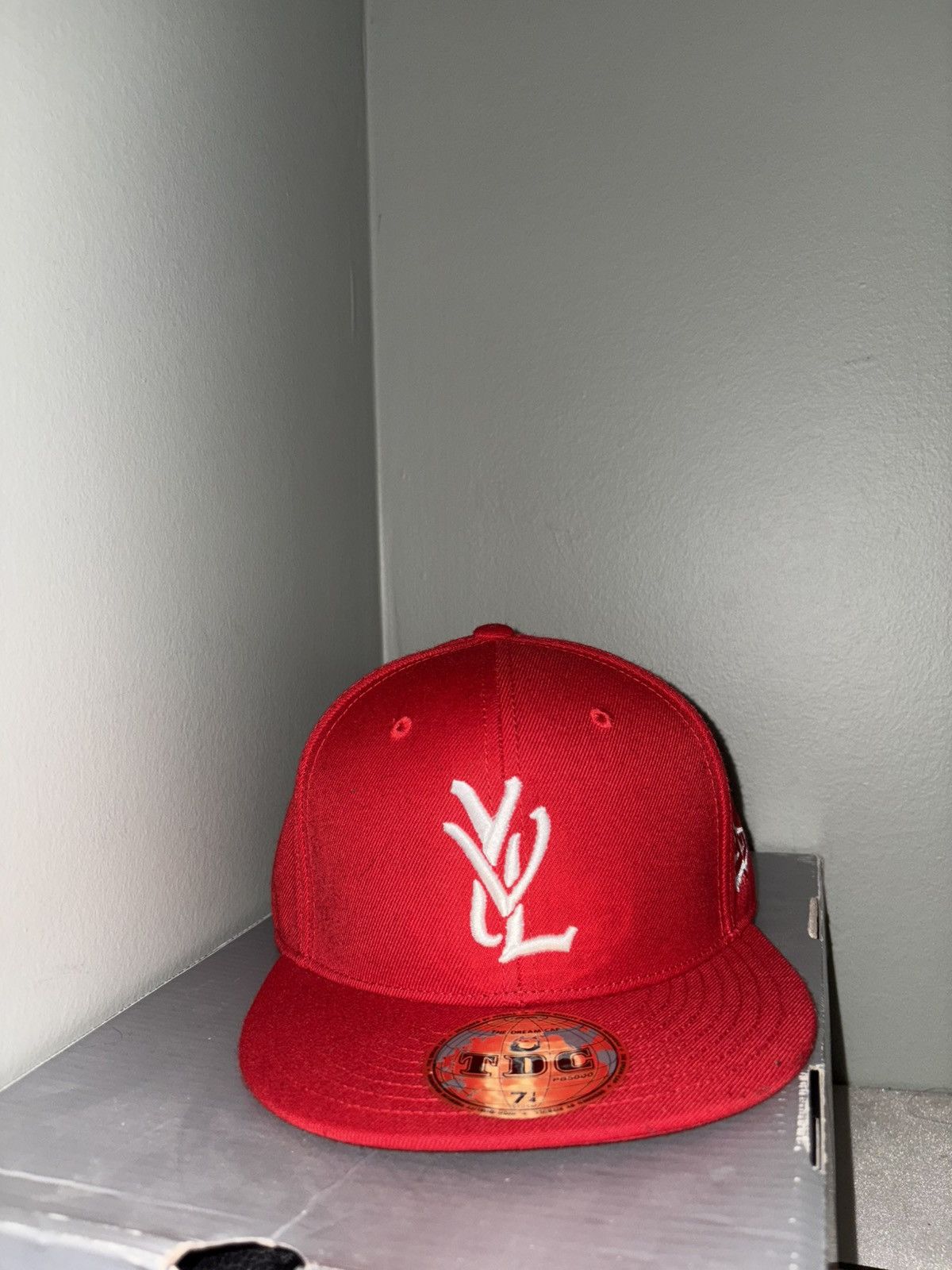Playboi Carti YVL fitted hat 7 1/4 Red | Grailed