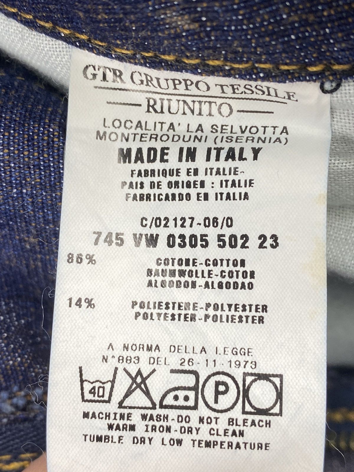 Vivienne Westwood Vivienne Westwood Anglomania Archive Designer Denim Jeans Size US 30 / EU 46 - 20 Thumbnail