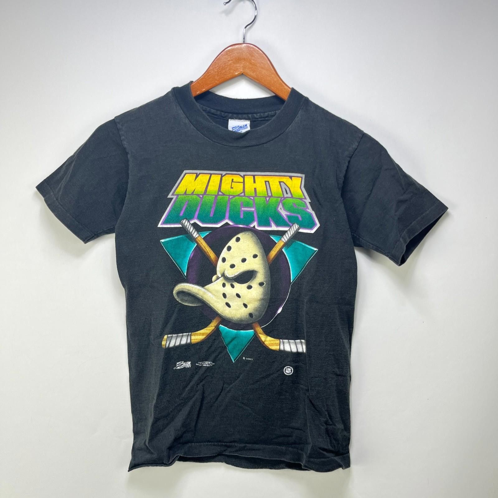 Vintage 90s Anaheim Mighty Ducks T Shirt Youth Large