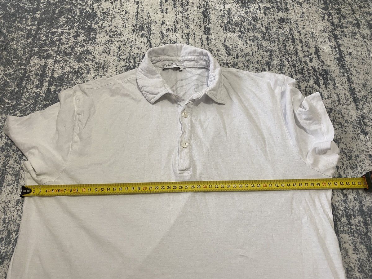 Versace Luxury Versace collection polo shirt with big medusa on back Size US M / EU 48-50 / 2 - 13 Thumbnail