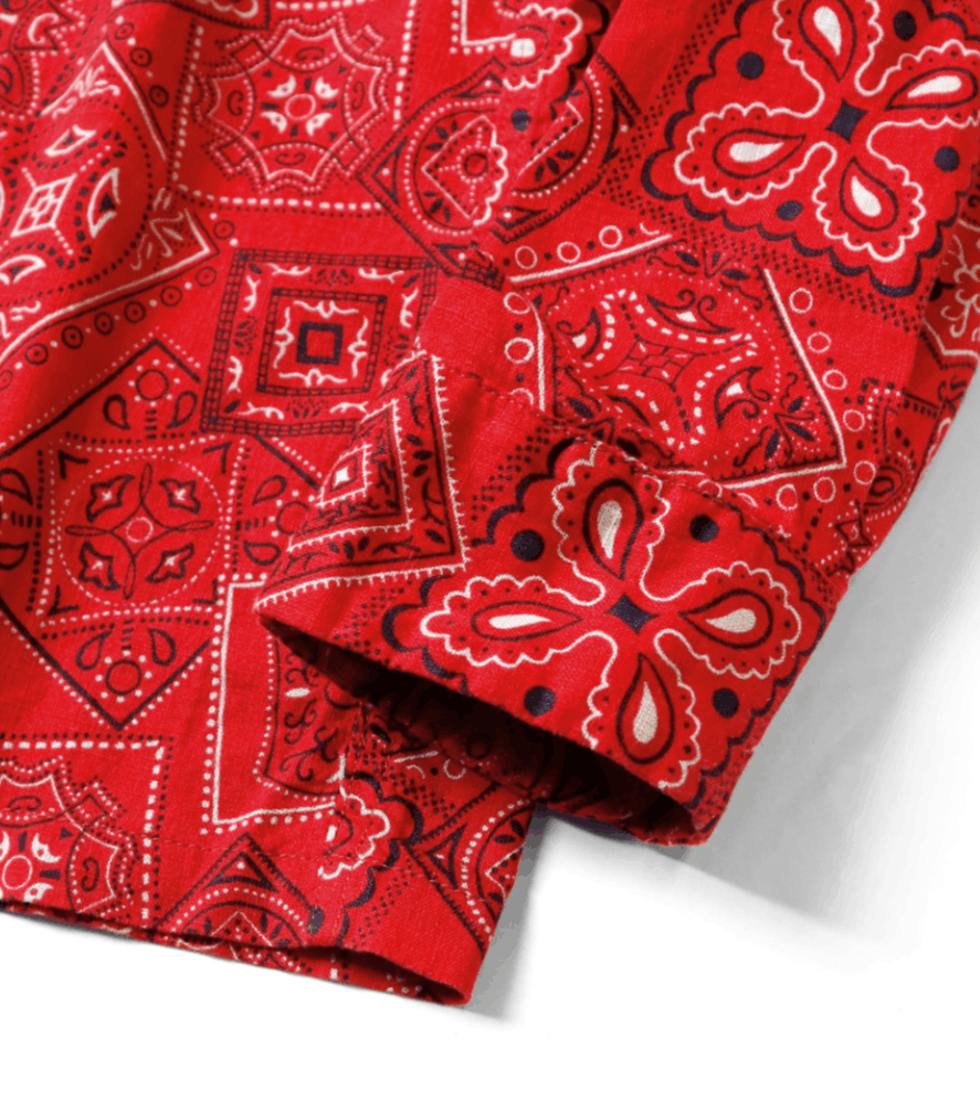 Kapital Mura Sheeting COOKIE Bandana Pattern Rangle Collar Shirt Size US XL / EU 56 / 4 - 5 Thumbnail