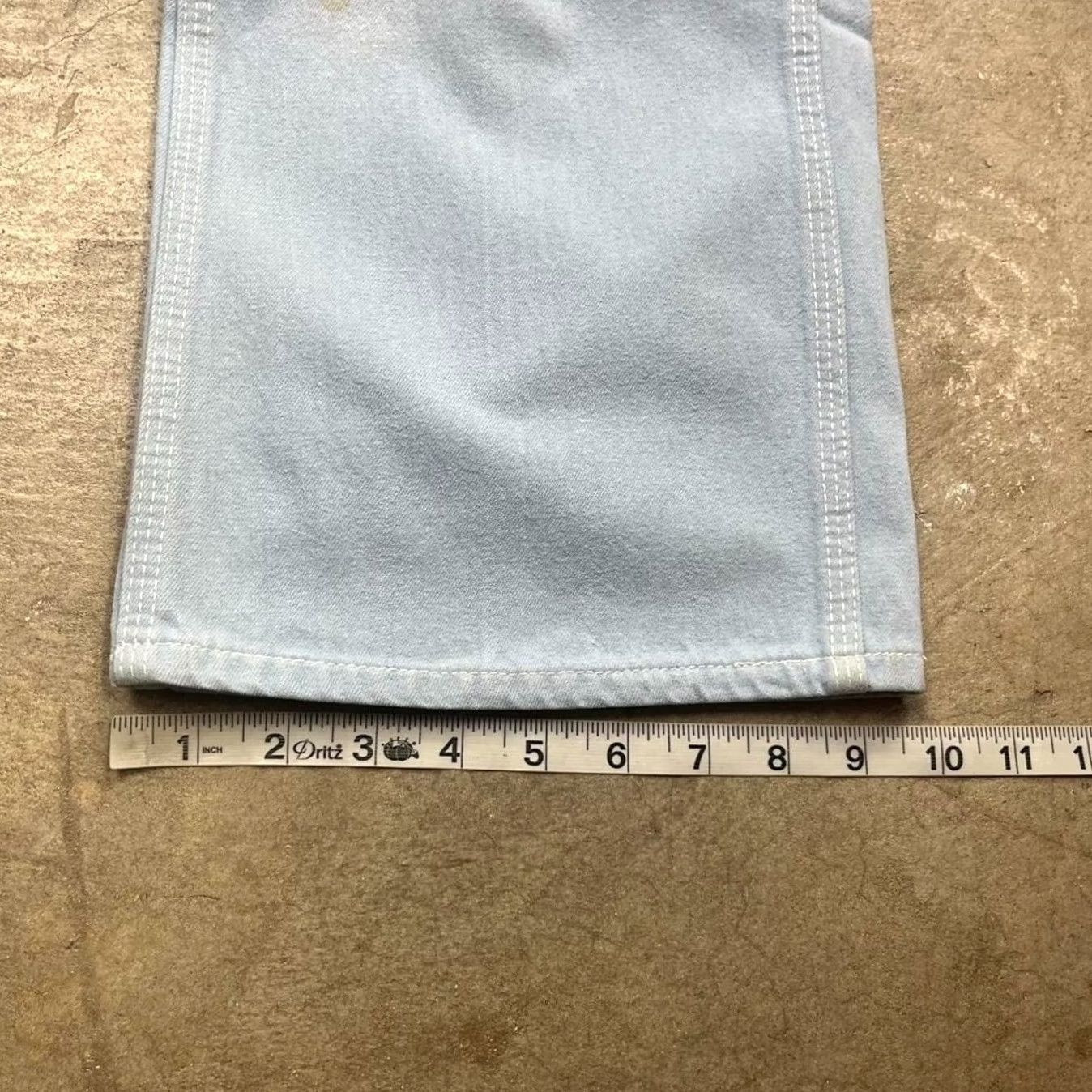Levi's VINTAGE Levi's San Francisco Blue Denim Pants Airplane Label Mens 36x30 flare Size US 36 / EU 52 - 8 Thumbnail