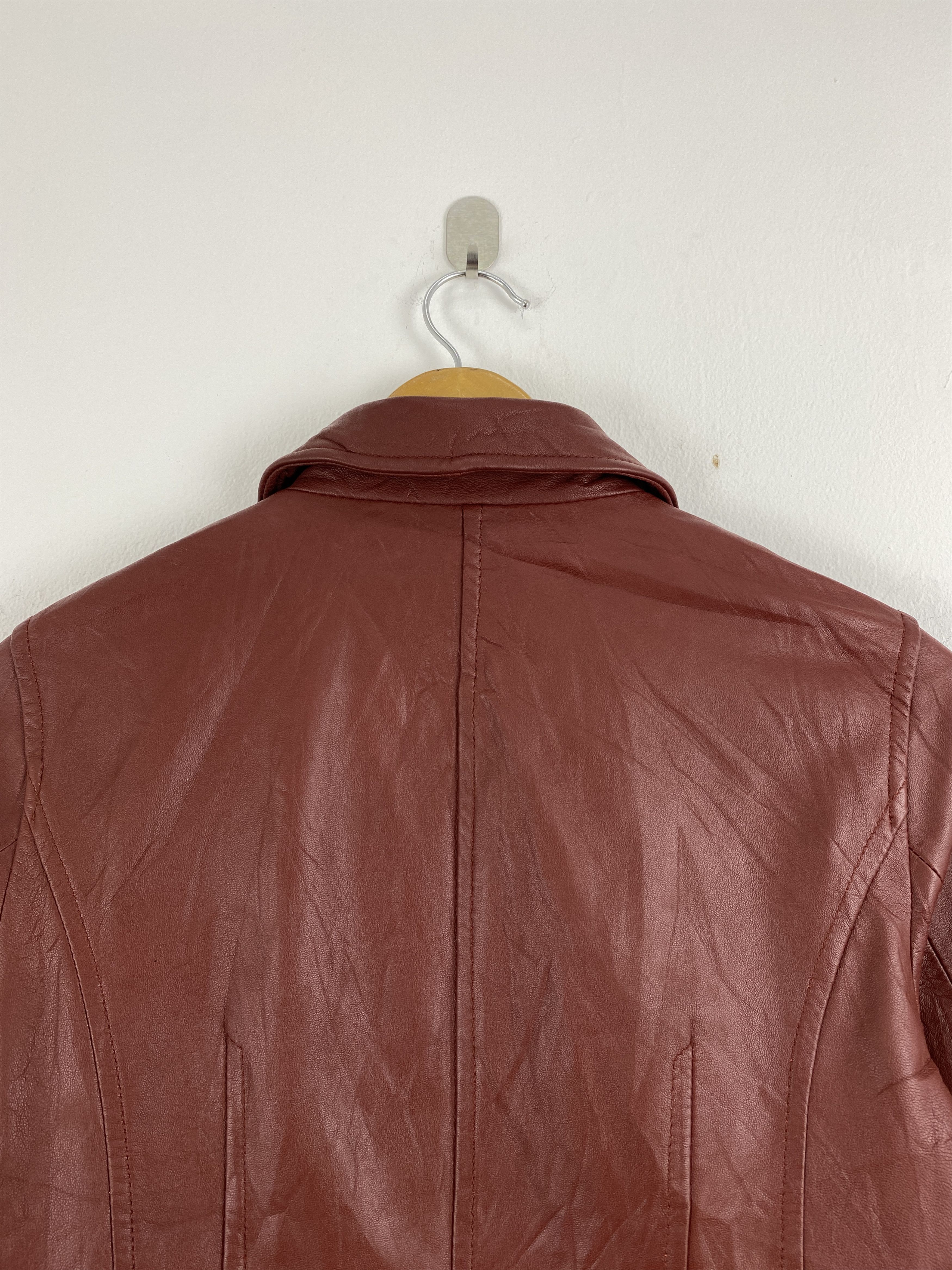 Gianni Valentino Vintage Gianni Lo Giudice Milano Topcoat Soft Leather Jacket Size XS / US 0-2 / IT 36-38 - 4 Thumbnail