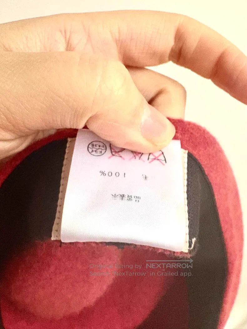 Vivienne Westwood Vivienne Westwood Red Large Saturn Embroidered Beret Size ONE SIZE - 6 Thumbnail
