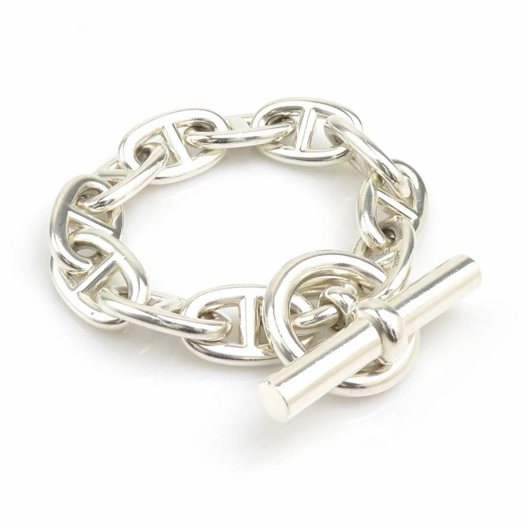 Hermes Hermes Hermès Chaine d'Ancre TGM Bracelet in 925 Sterling Silver for Men (e60968i) Size ONE SIZE - 1 Thumbnail
