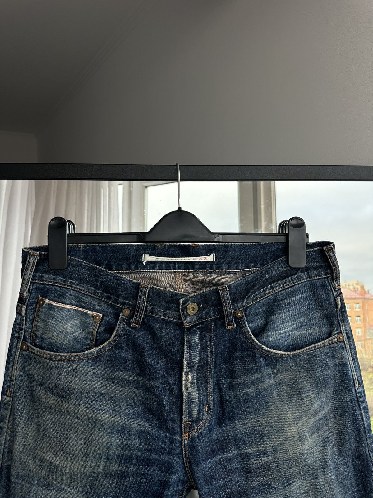Scarti-Lab Vintage Scarti Lab Dirty Denim Workwear Selvedge Japan Jeans Size US 32 / EU 48 - 3 Thumbnail