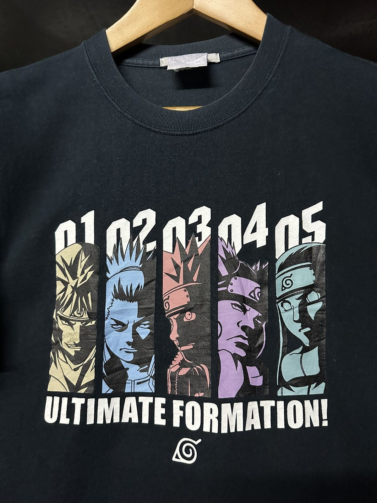 Vintage Cospa Anime Naruto Ultimate Formation Manga Tee