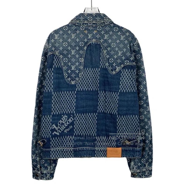 Louis Vuitton Louis Vuitton XNigo2 co-branded logo full-print blue cotto Size US M / EU 48-50 / 2 - 2 Thumbnail