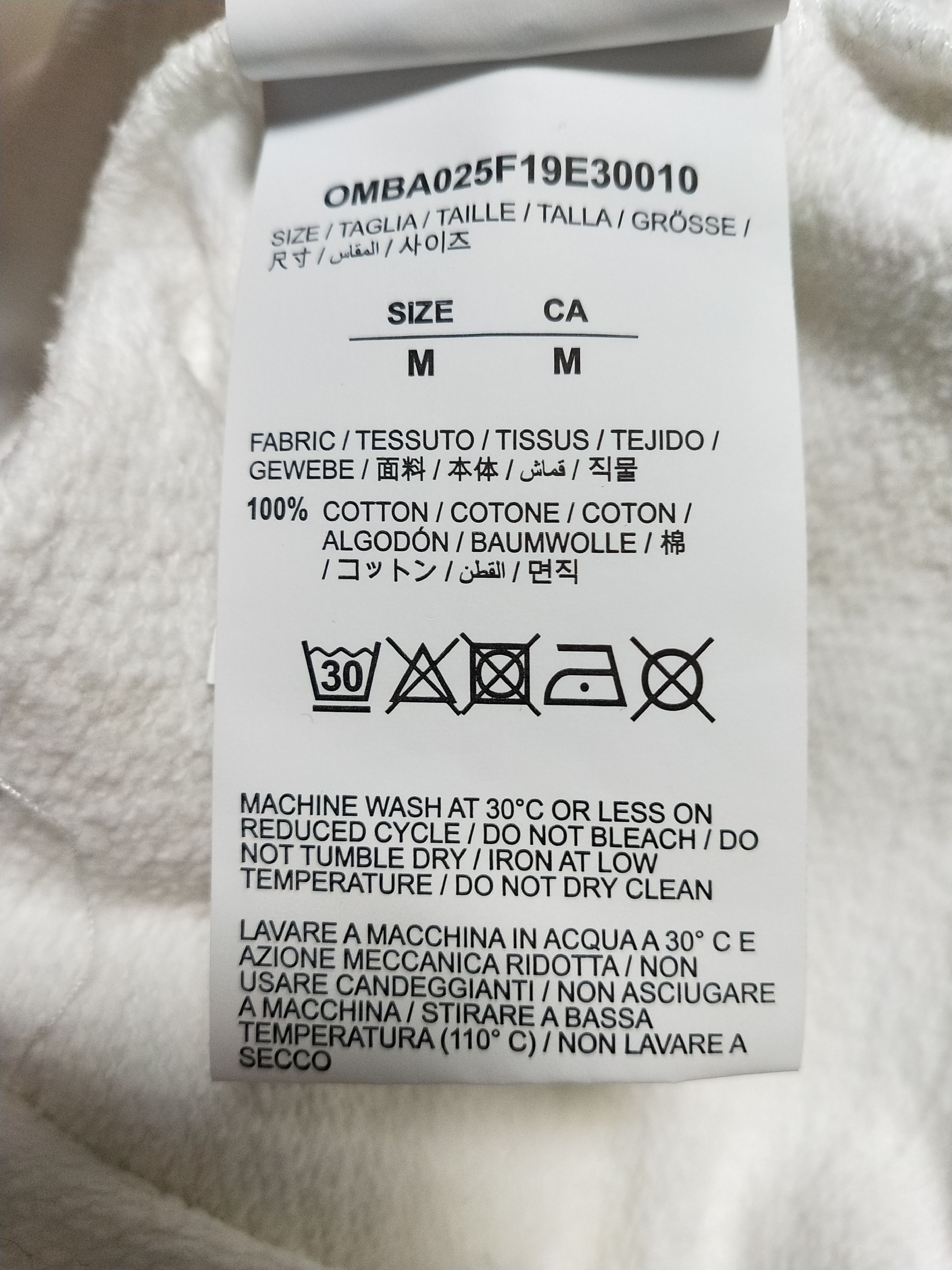 Off-White Acrylic Arrow Sweatshirt Size US M / EU 48-50 / 2 - 7 Thumbnail