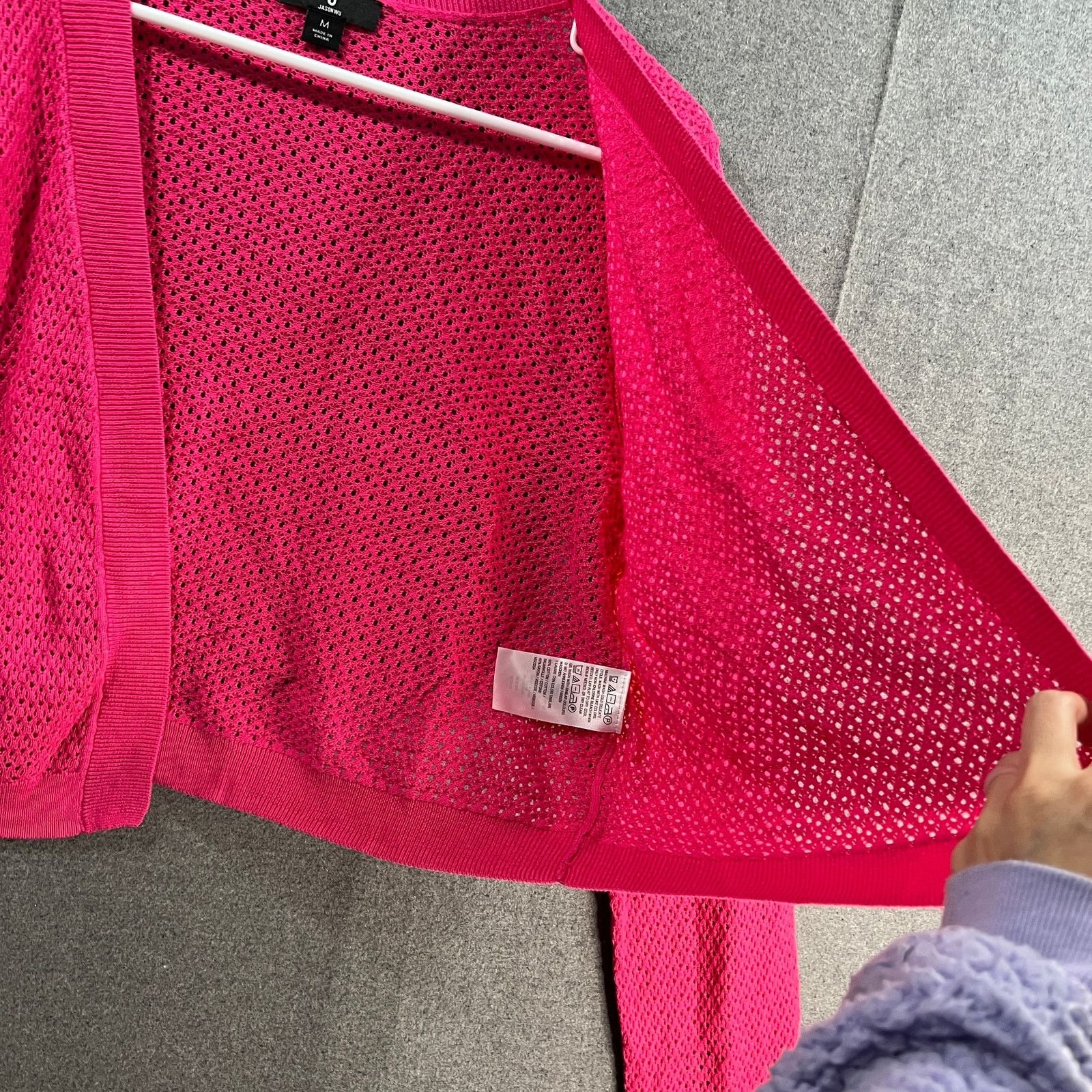Jason Wu Jason Wu Bolero Cardigan weater ot Pink Size Medium Size M / US 6-8 / IT 42-44 - 9 Thumbnail