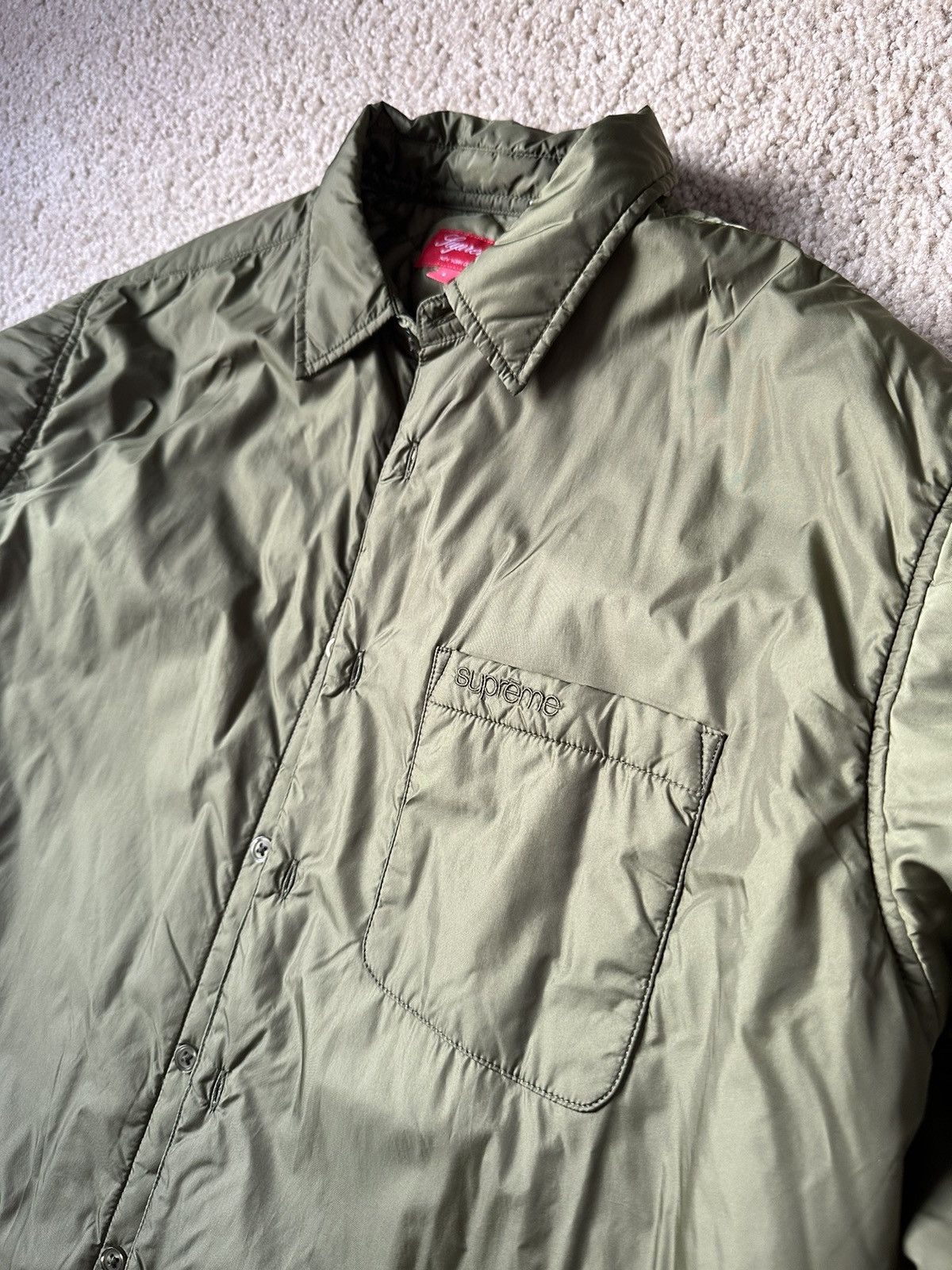 Supreme Supreme Nylon Filled Shirt | Grailed
