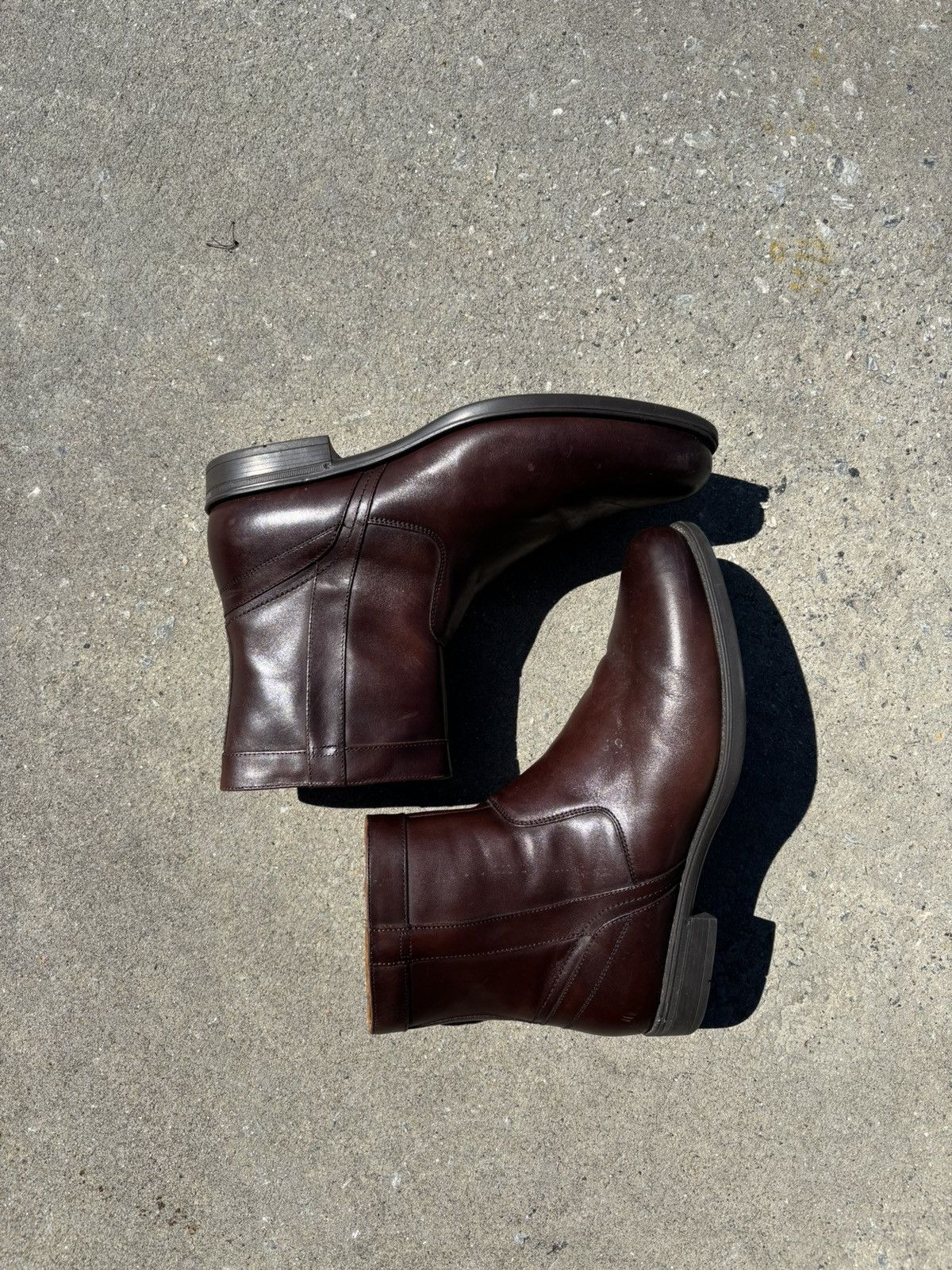 Florsheim Florsheim Men’s Brown Leather Boots 10EEE Size US 10 / EU 43 - 2 Thumbnail
