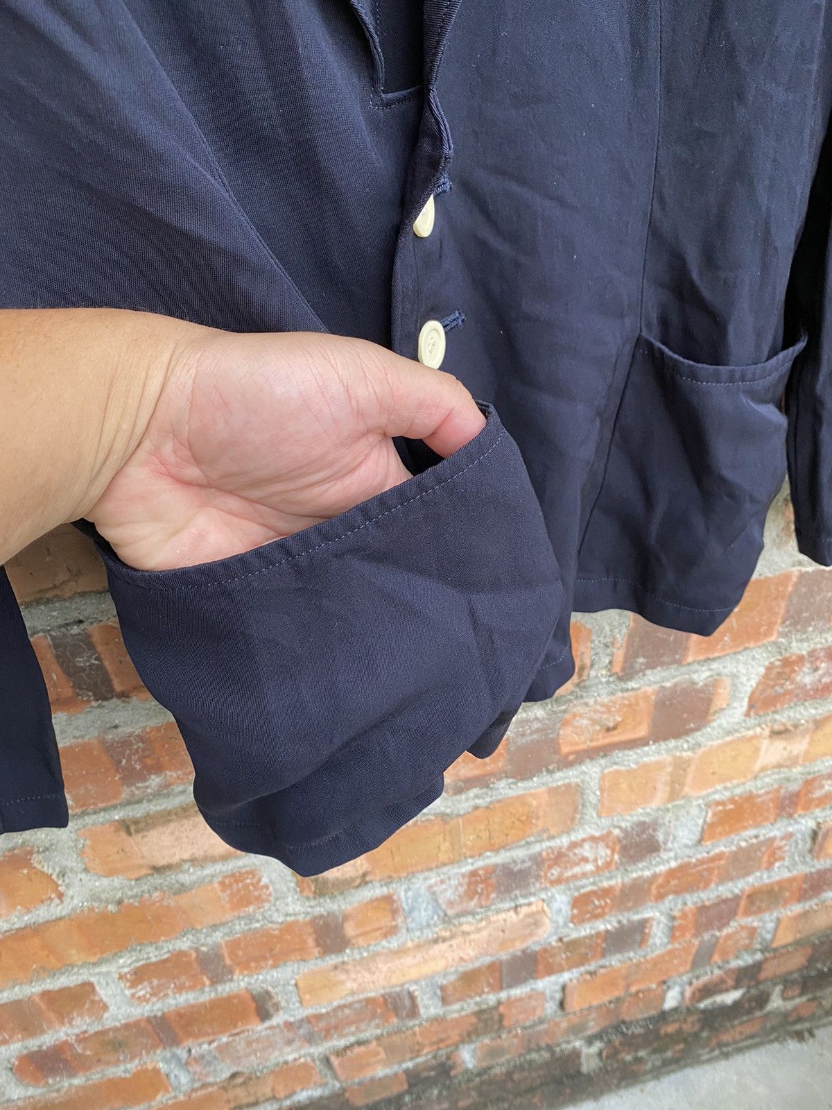 Yohji Yamamoto 1990s Y’S side pocket light blazer jacket Size S / US 4 / IT 40 - 5 Thumbnail