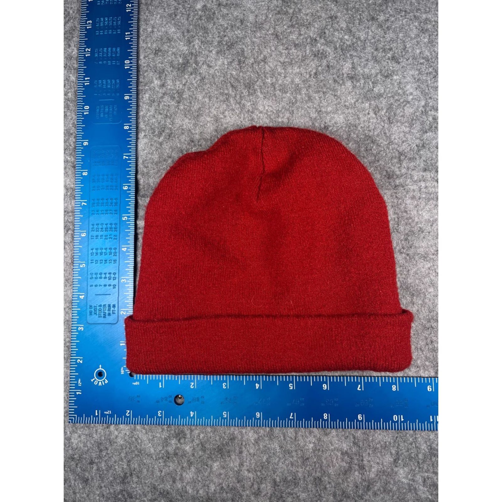 Vans VANS Beanie Hat Adult One Size Red Knit 100% Acrylic Skate Outdoors Beanie Mens Size ONE SIZE - 4 Thumbnail