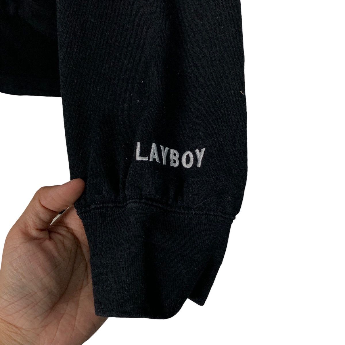 Playboy PLAYBOY BUNNY Center Logo Crop Hoodie Sweatshirt #2638-C118 Size M / US 6-8 / IT 42-44 - 10 Thumbnail