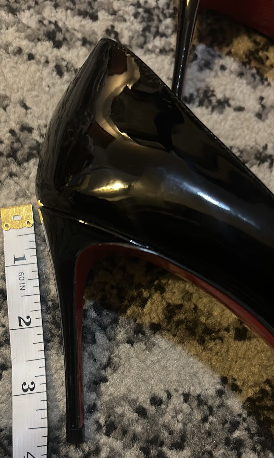 Christian Louboutin Christian Louboutin Iriza Dorsay Heel Black size 37 Size US 7 / IT 37 - 6 Thumbnail