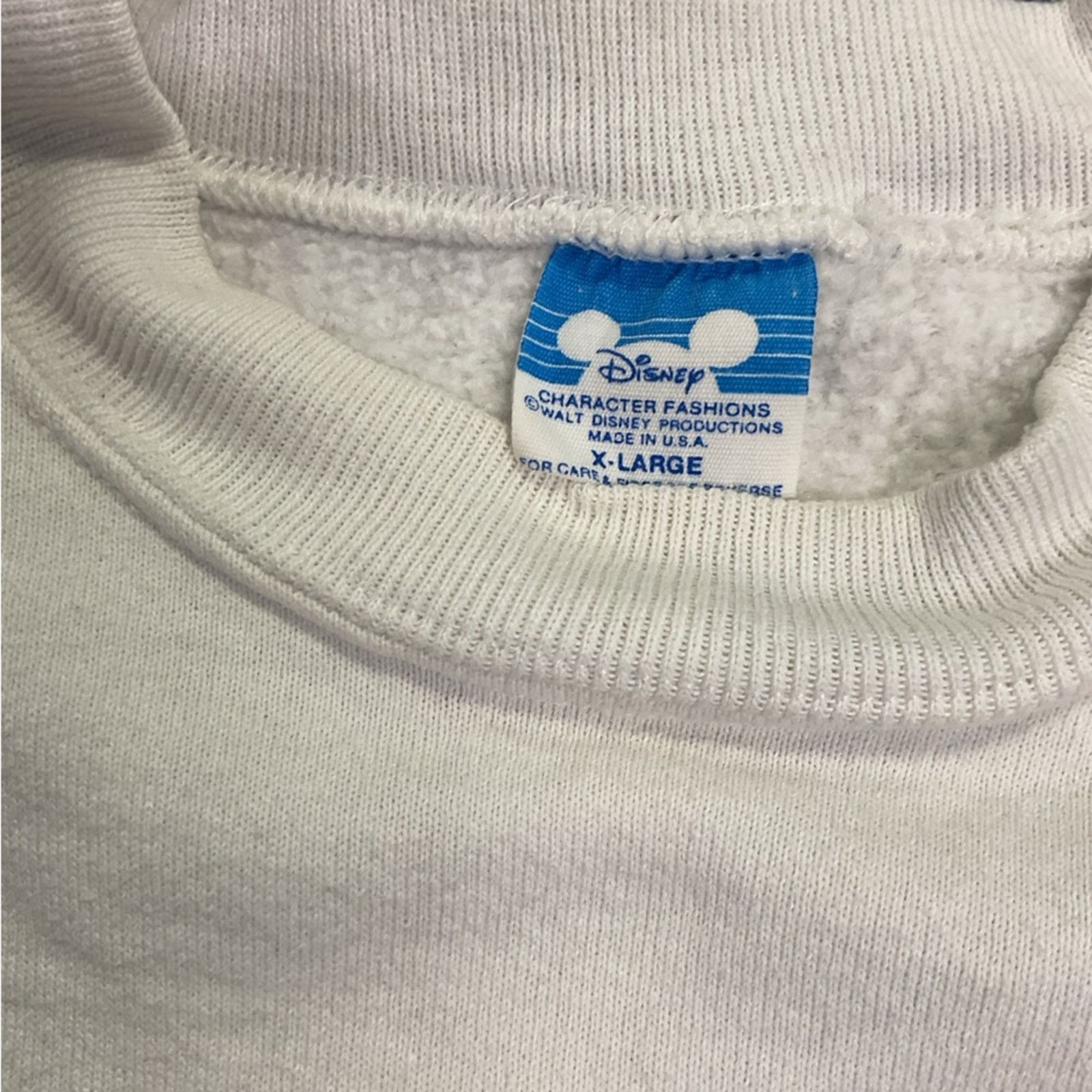 Disney Vintage 90s Walt Disney World Epcot Sweatshirt crewneck Size US XL / EU 56 / 4 - 3 Thumbnail