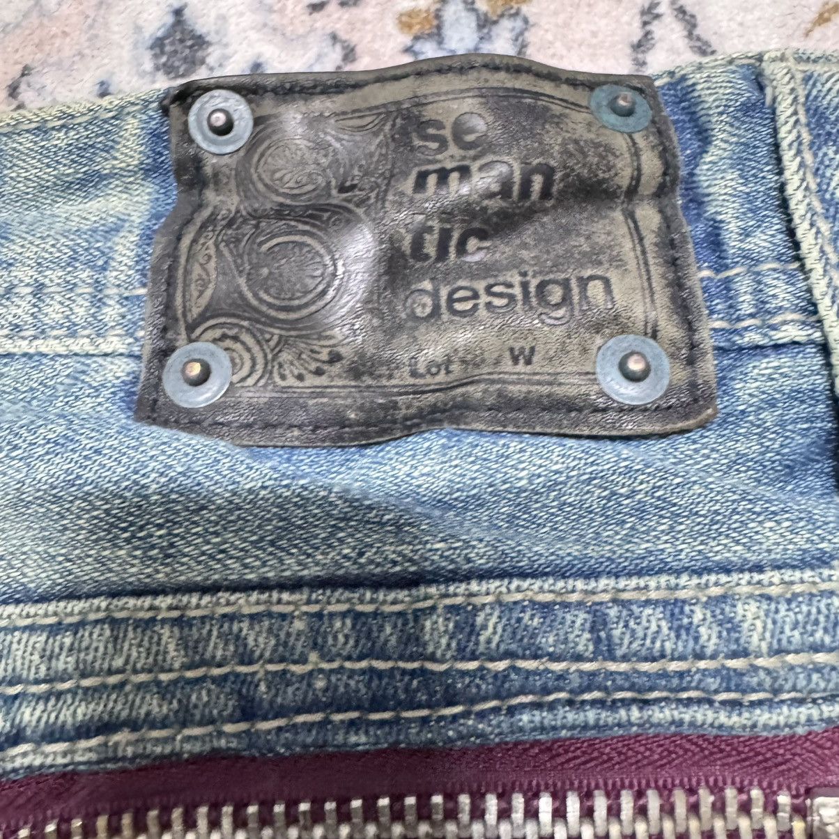 semanticdesign Semantic Design Distressed Denim Jeans Size US 32 / EU 48 - 13 Thumbnail