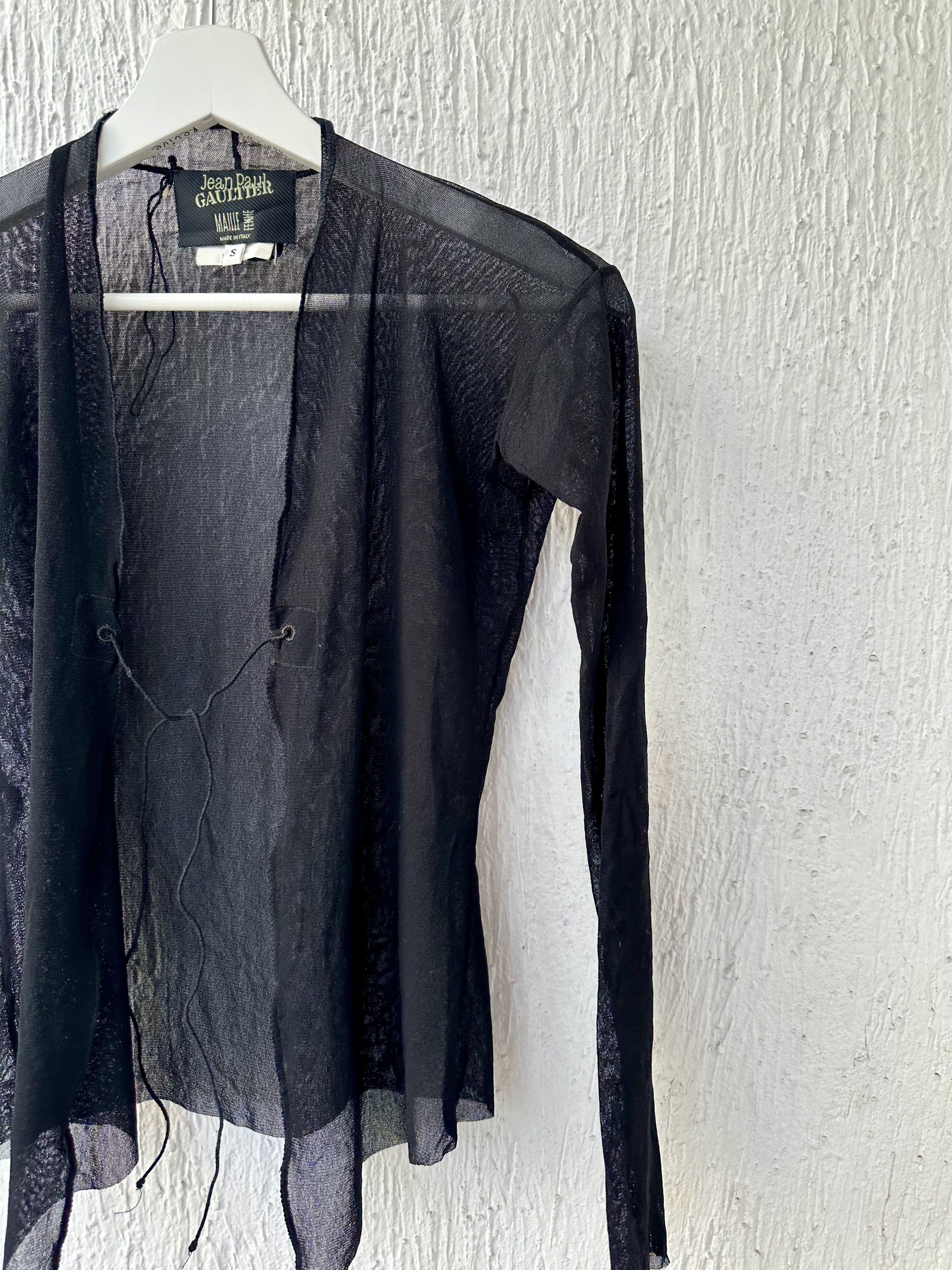Jean Paul Gaultier black mesh bolero Size S / US 4 / IT 40 - 2 Thumbnail