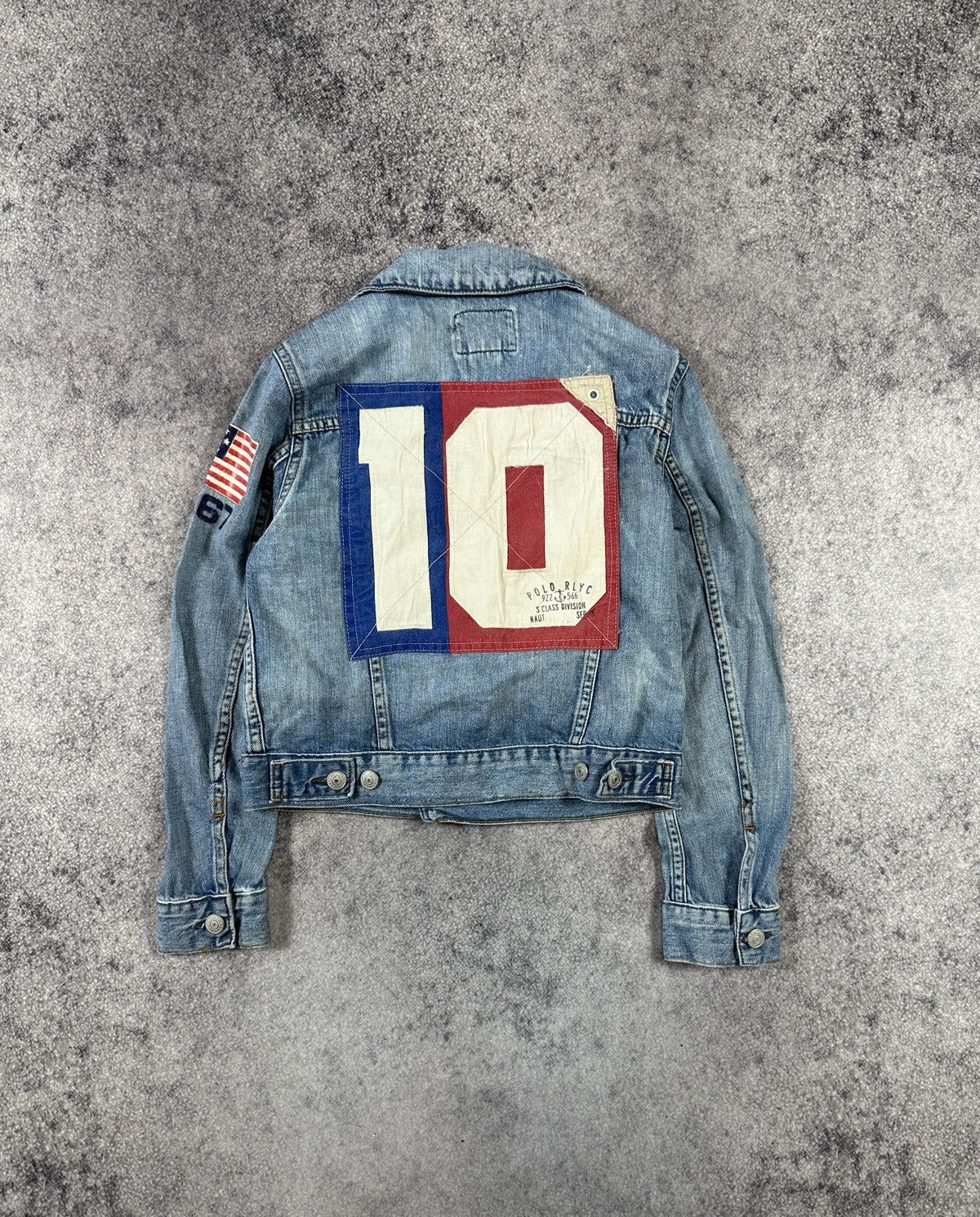 Polo Ralph Lauren Vintage Polo Ralph Lauren Denim Jacket Streetwear Rare XXS Size XXS / US 00 / IT 34 - 1 Thumbnail