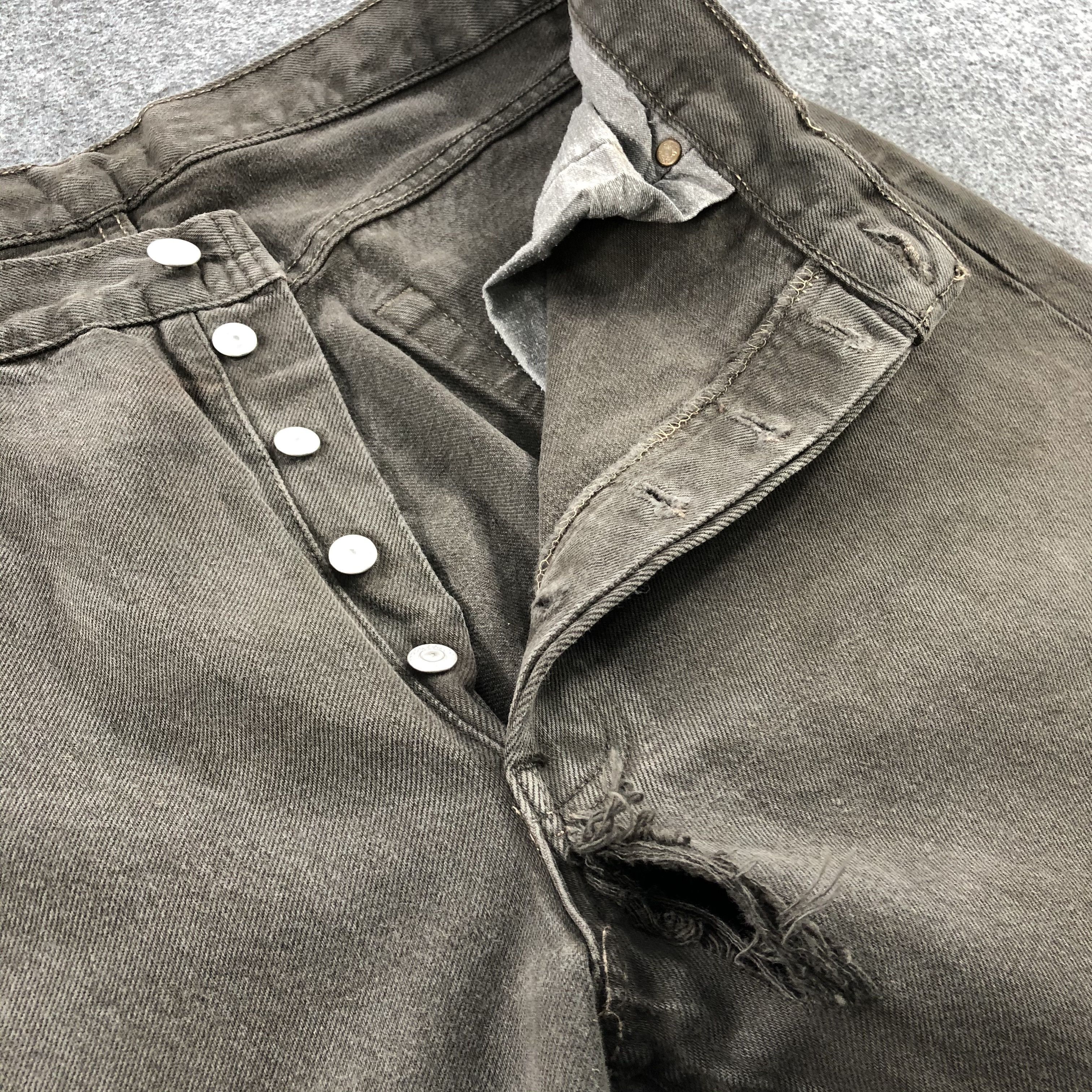 Levi's × Vintage Vintage 90s Faded Black Levis 501 Jeans-JM1493 Size US 35 - 8 Thumbnail
