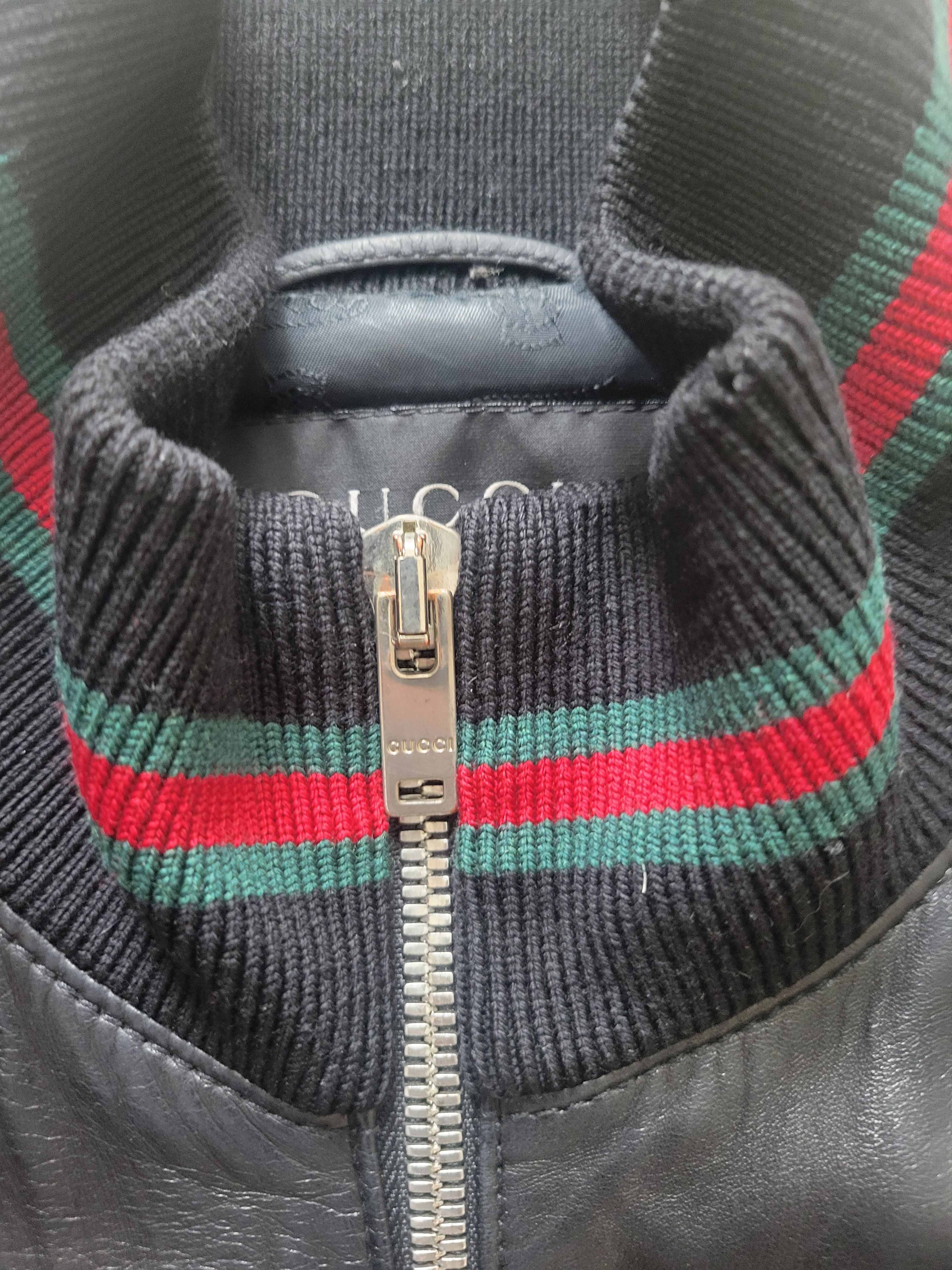 Gucci Gucci icon leather jacket Size US M / EU 48-50 / 2 - 10 Thumbnail