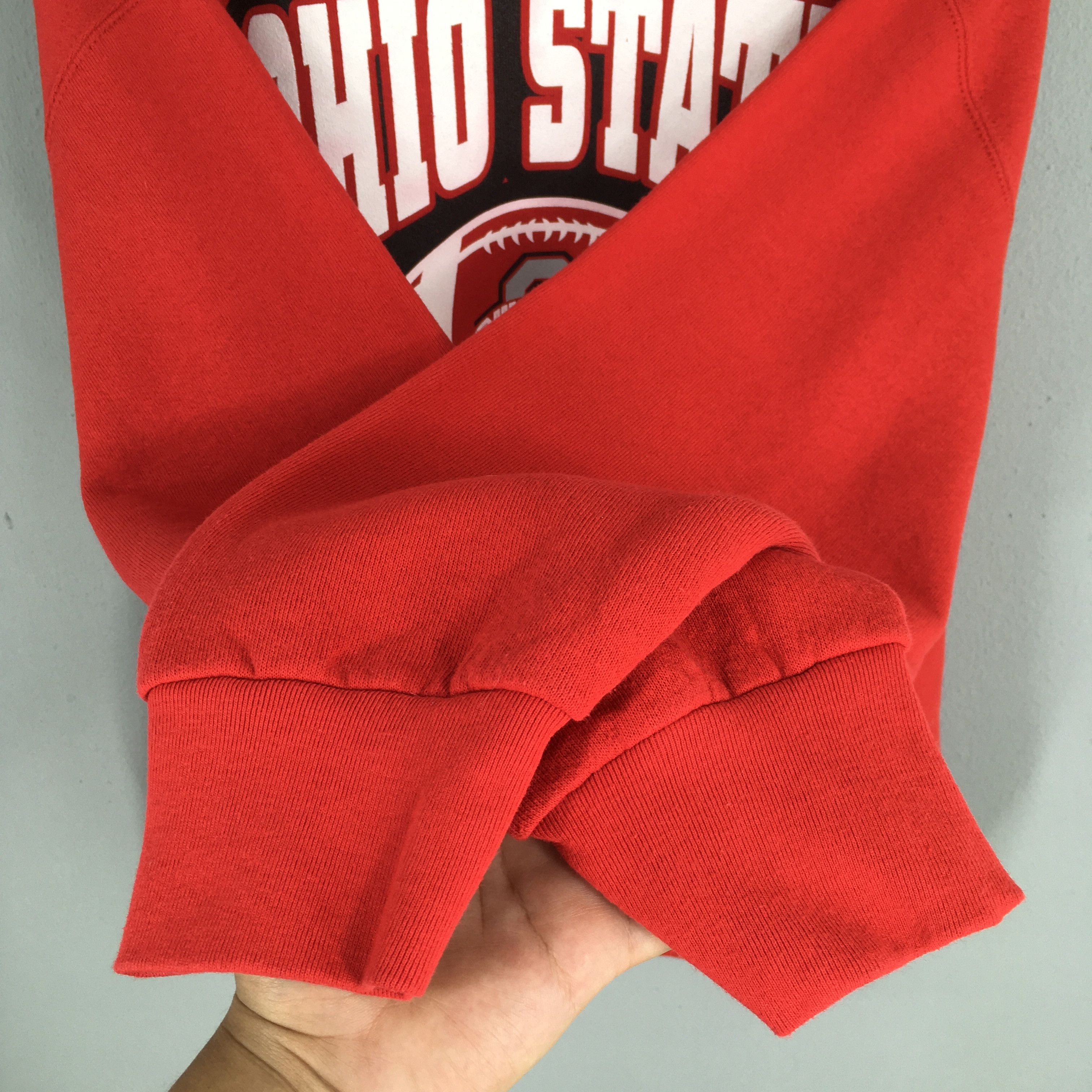 NCAA × Vintage Vintage Ohio State Buckeyes Red Sweatshirt XLarge Size US XL / EU 56 / 4 - 4 Thumbnail