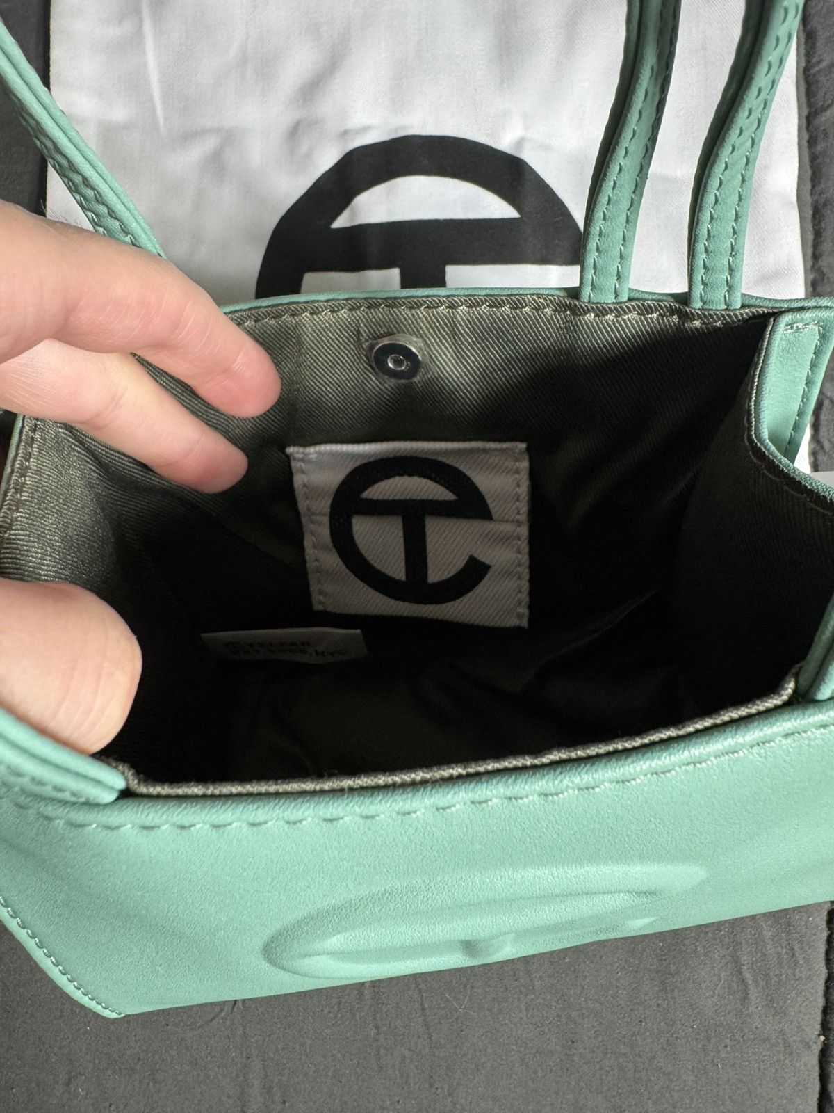 Telfar Telfar Small Sage Shopping Bag Size ONE SIZE - 4 Thumbnail