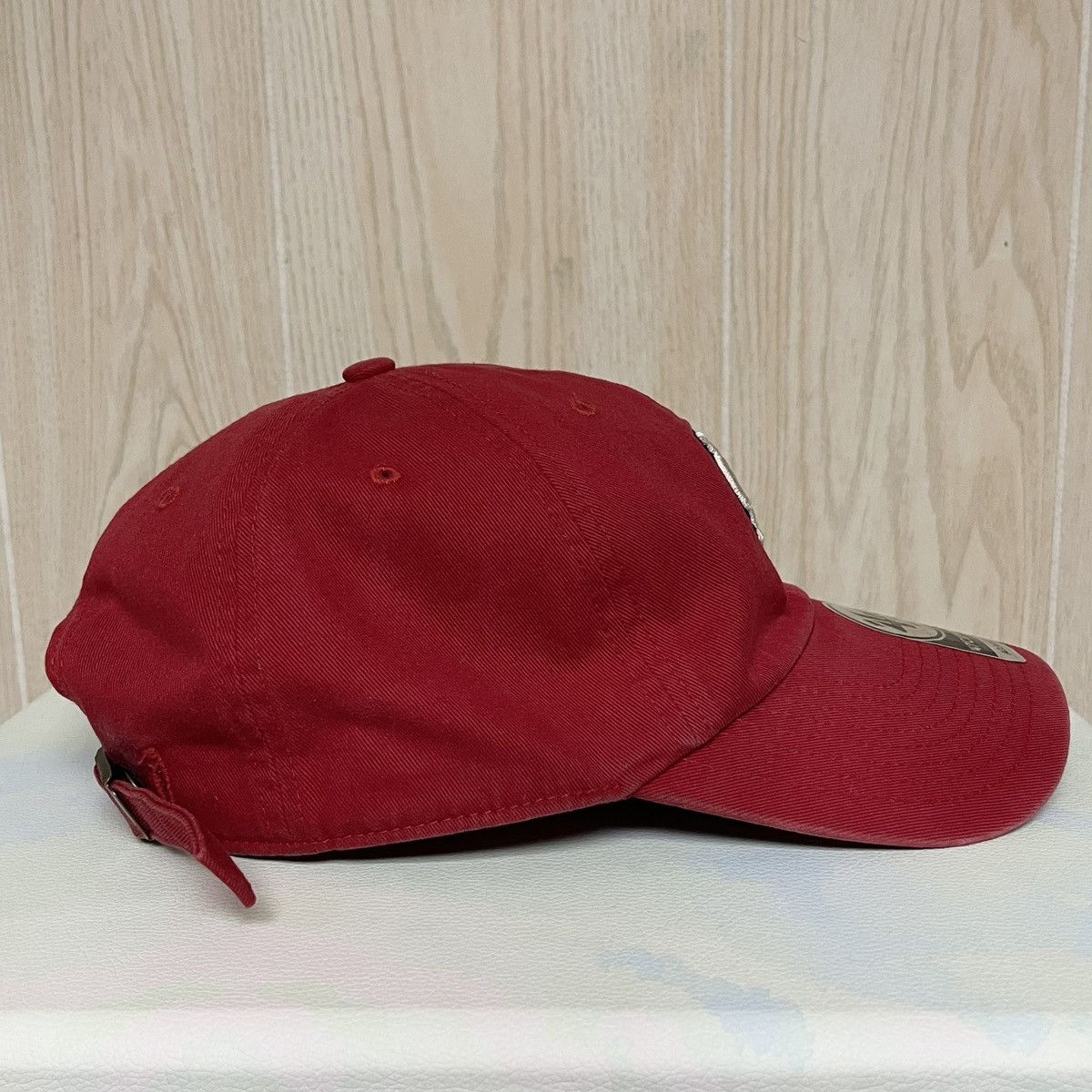 47 × 47 Brand × MLB St. Louis Cardinals ‘47 Brand Clean Up Red Adjustable Hat Size ONE SIZE - 4 Thumbnail