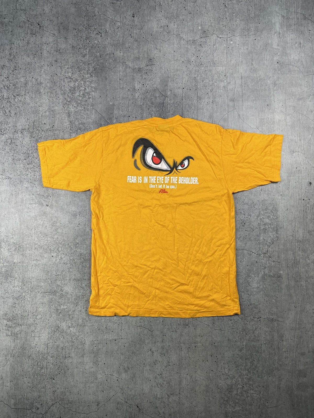 No Fear × Vintage Vintage No Fear And in Hell He Lift Up His Eyes T-Shirt Size US XL / EU 56 / 4 - 1 Thumbnail