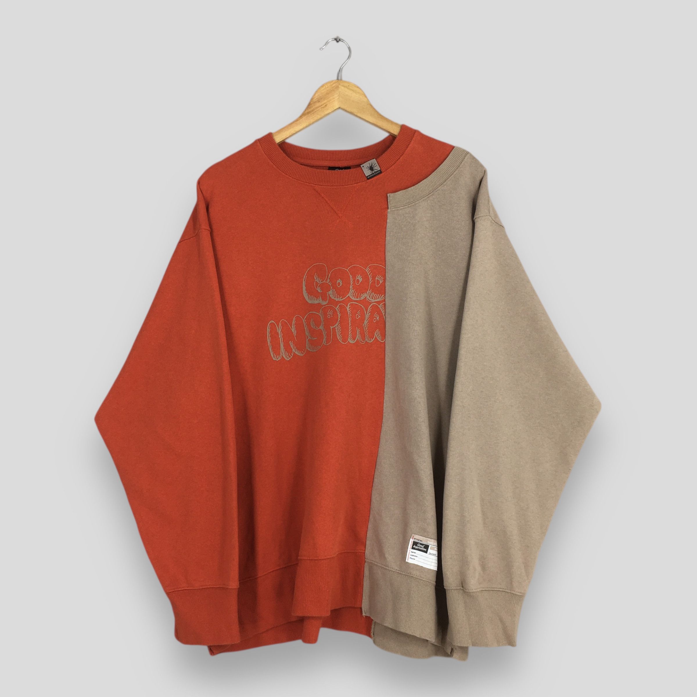 Maison MIHARA YASUHIRO GU x Maison Miharayasuhiro Good Inspiration Sweatshirt 2XL Size US XXL / EU 58 / 5 - 1 Thumbnail