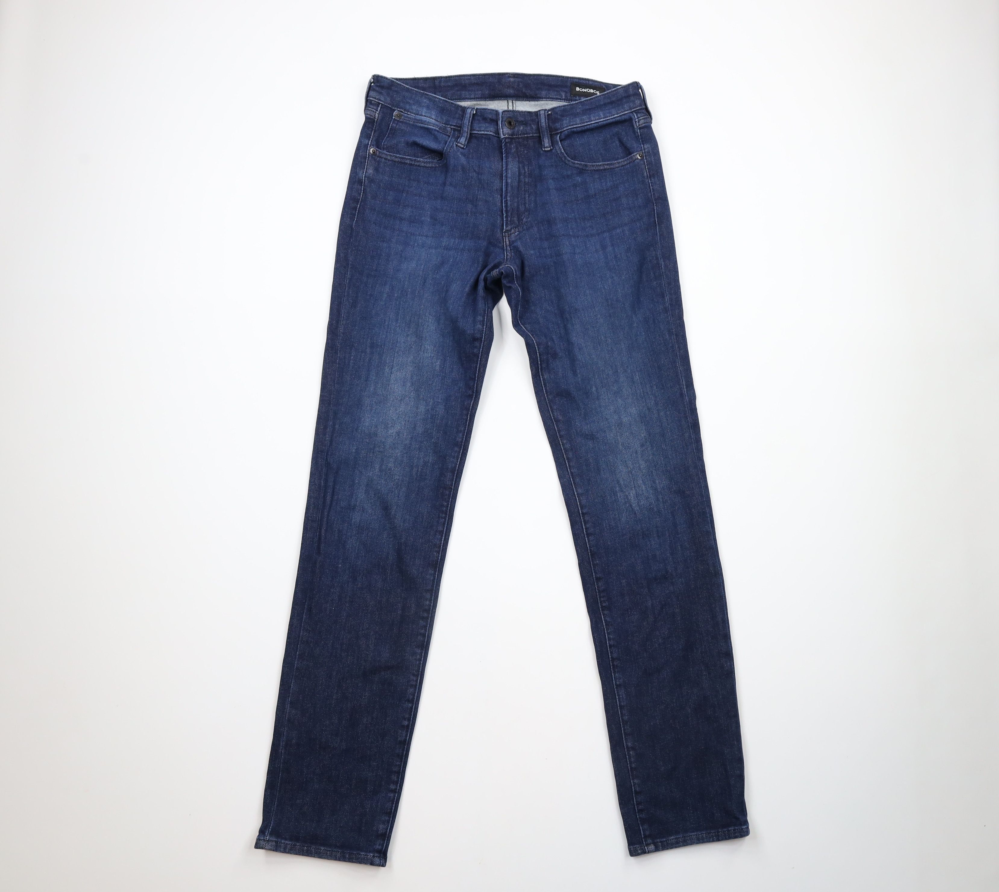 Bonobos × Vintage Bonobos Stretch Skinny Leg Denim Jeans Pants Blue Size US 31 - 1 Thumbnail