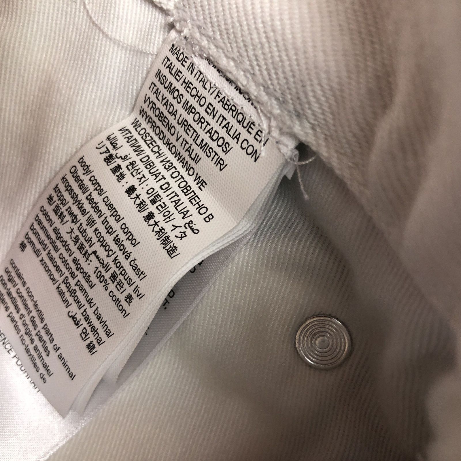 Calvin Klein × Calvin Klein 205W39NYC × Raf Simons Raf Simons Era EST. 1978 Moon Landings Straight Jeans Size US 32 / EU 48 - 8 Thumbnail