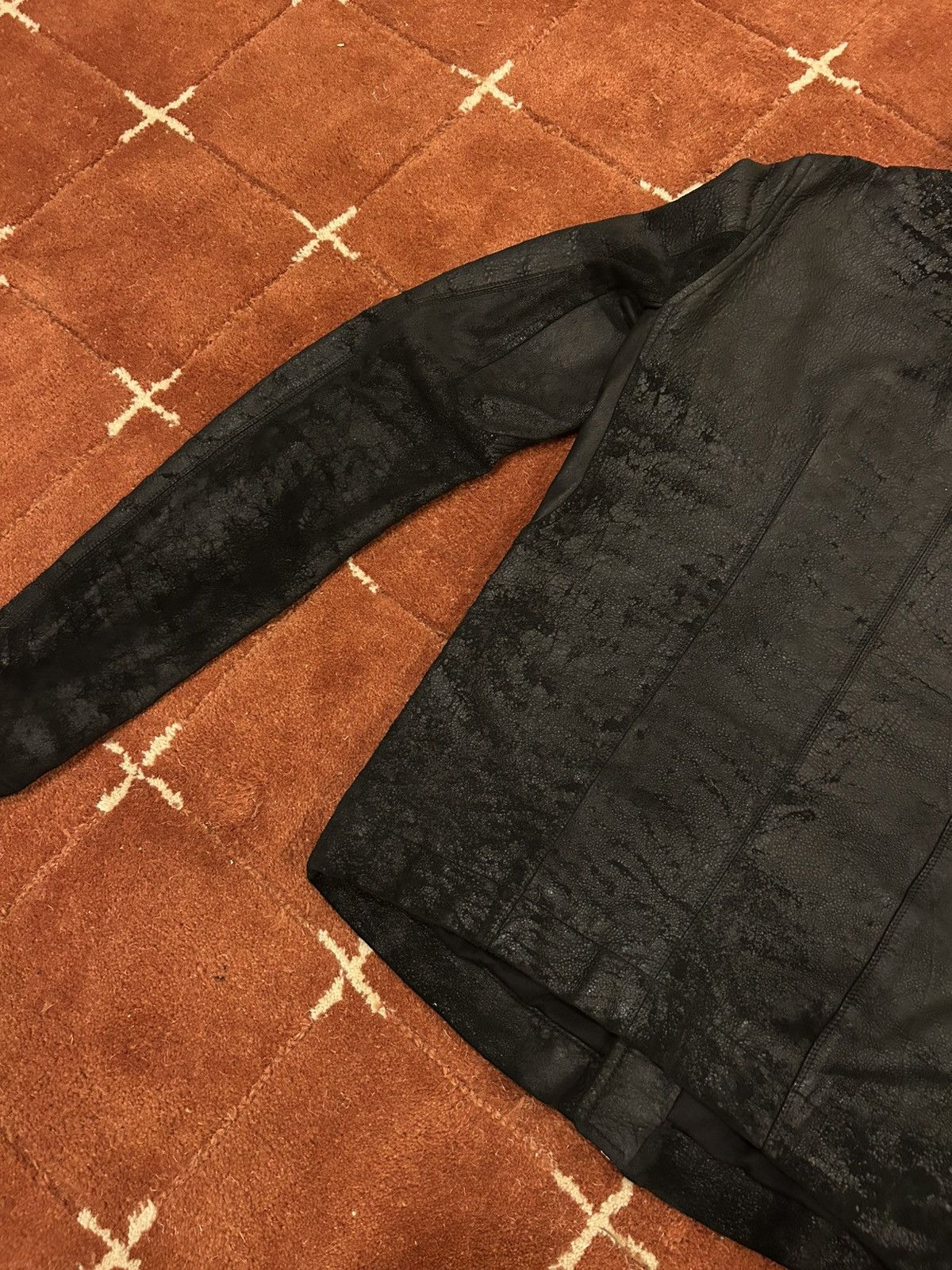 Rick Owens Rick Owens Scuba Jacket Blistered Lamb Size US XS / EU 42 / 0 - 12 Thumbnail
