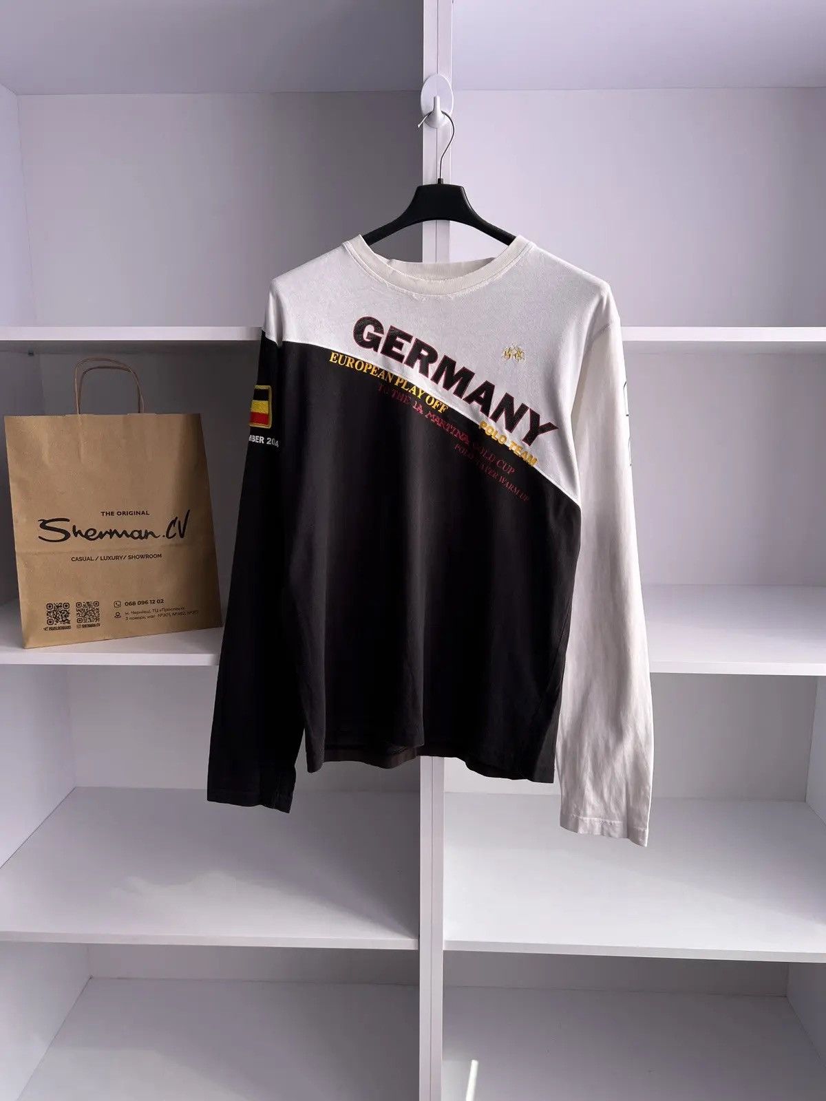 La Martina × Vintage Vintage La Martina Germany Long sleeve Size US L / EU 52-54 / 3 - 2 Thumbnail