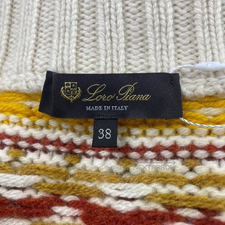 Loro Piana Loro Piana Colorful Fair Isle Knit Zip-Up Cardigan Size XS / US 0-2 / IT 36-38 - 4 Thumbnail