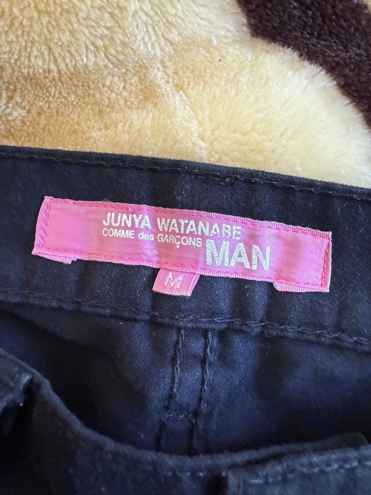 Junta Watanabe Black & Silver Jewel Velour Denim Jeans