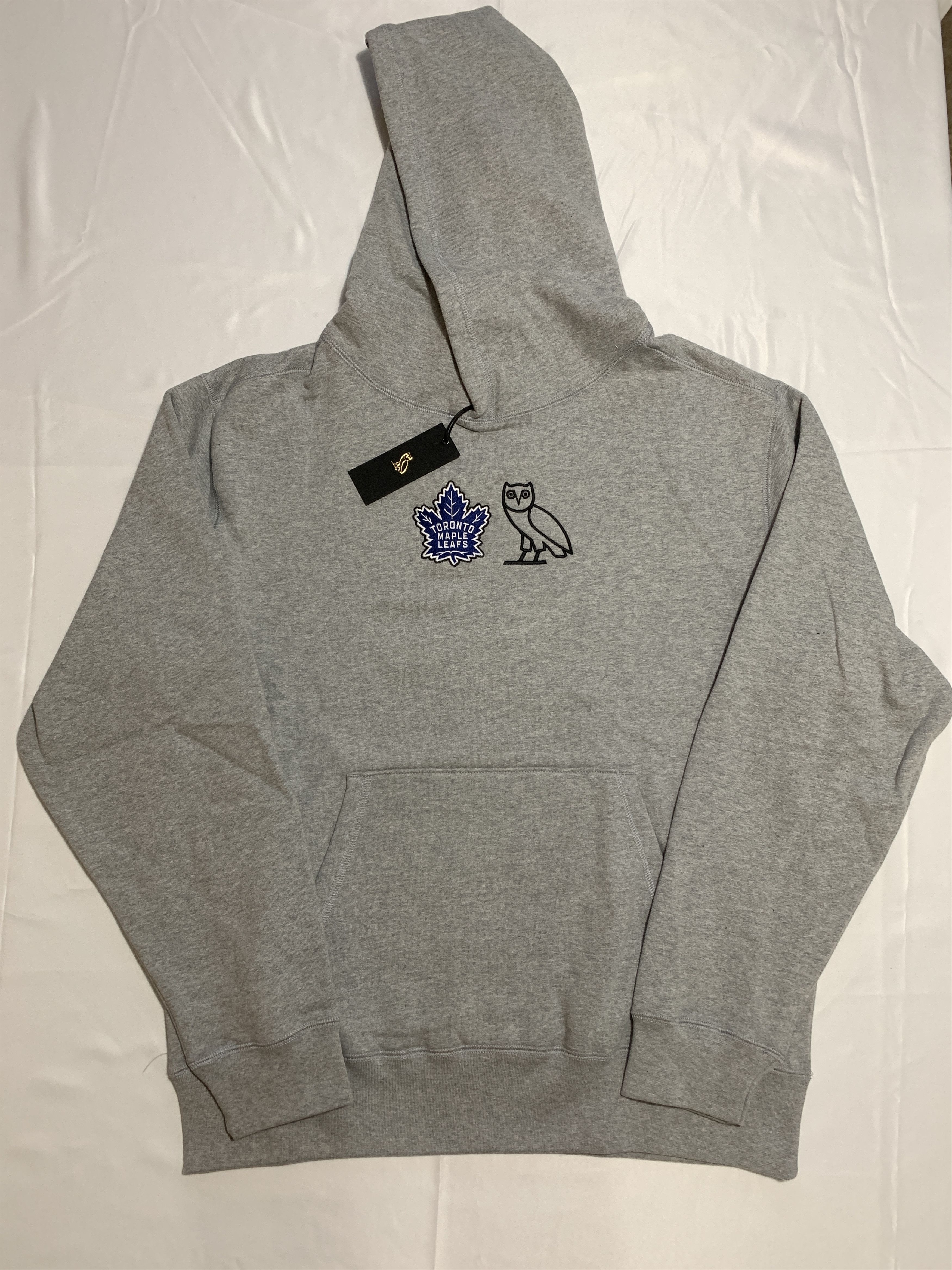 OVOx NHL x TORONTO MAPLE LEAFS CLASSIC OWL HOODIE - GREY