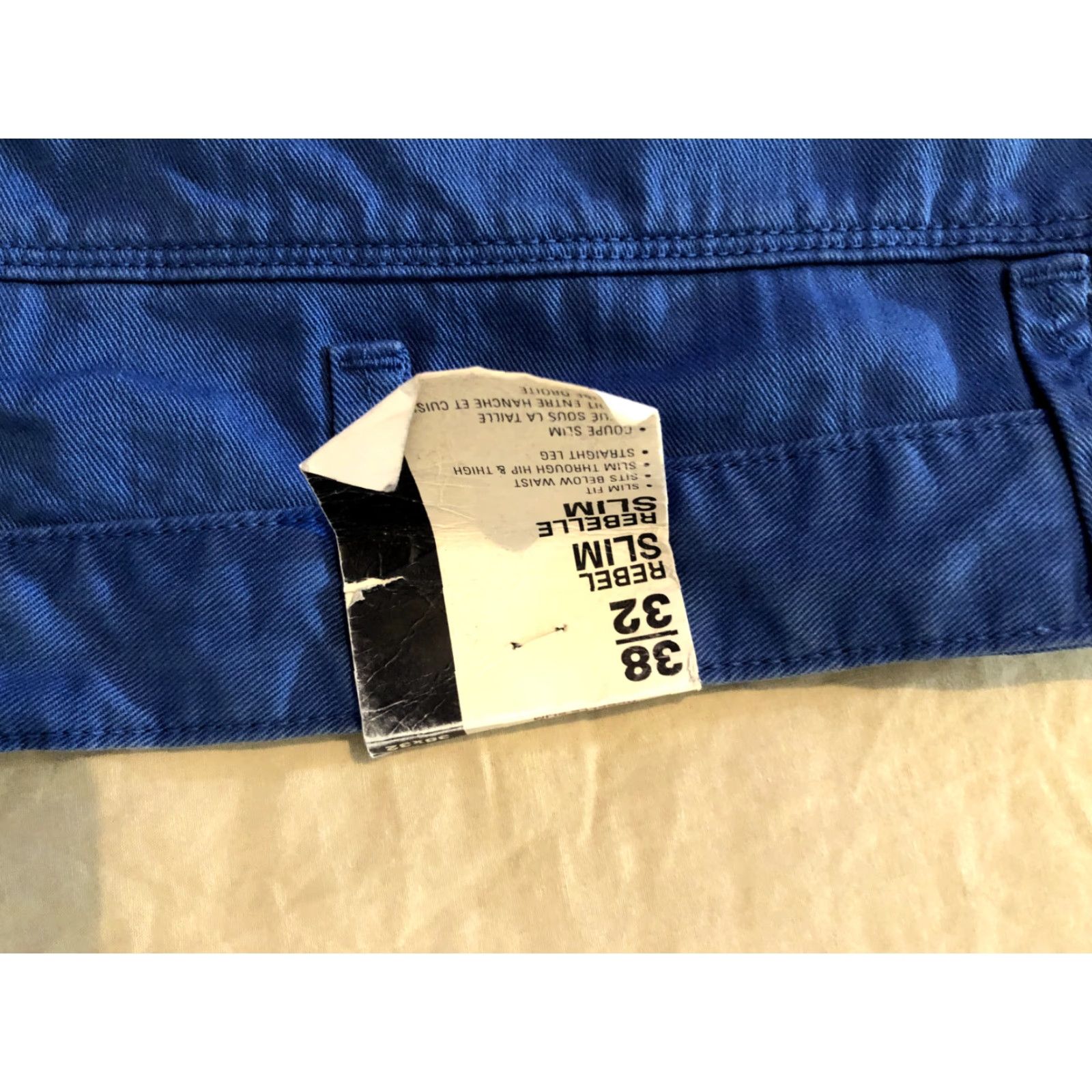 Tommy Hilfiger Tommy Hilfiger Jeans Mens 38x32 Slim Straight Blue Denim Pants 40x32 Size US 38 / EU 54 - 5 Thumbnail