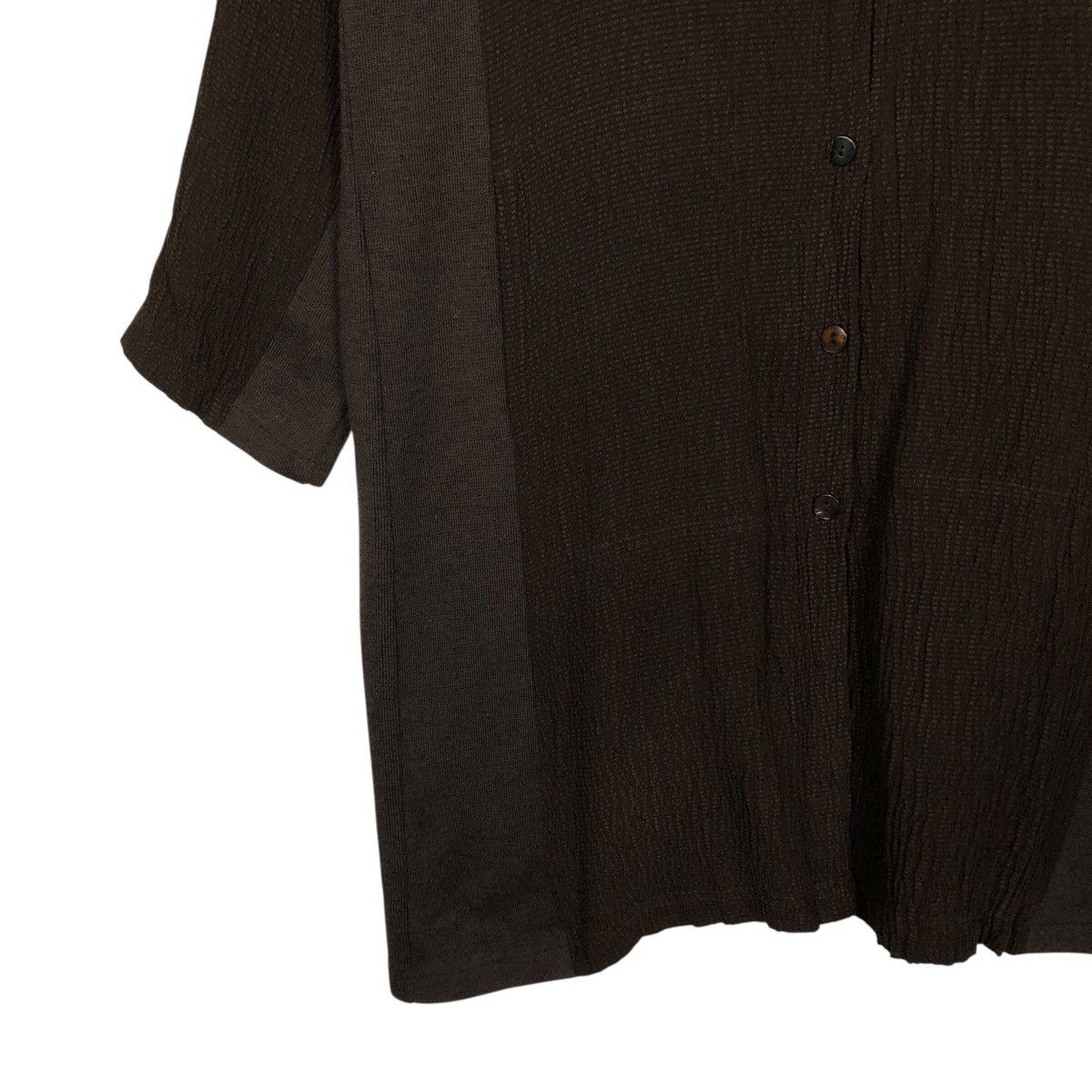 Japanese Brand 📌Oversize Long Jacket Pleated Design Unbranded Issey Miyake Size M / US 6-8 / IT 42-44 - 5 Thumbnail