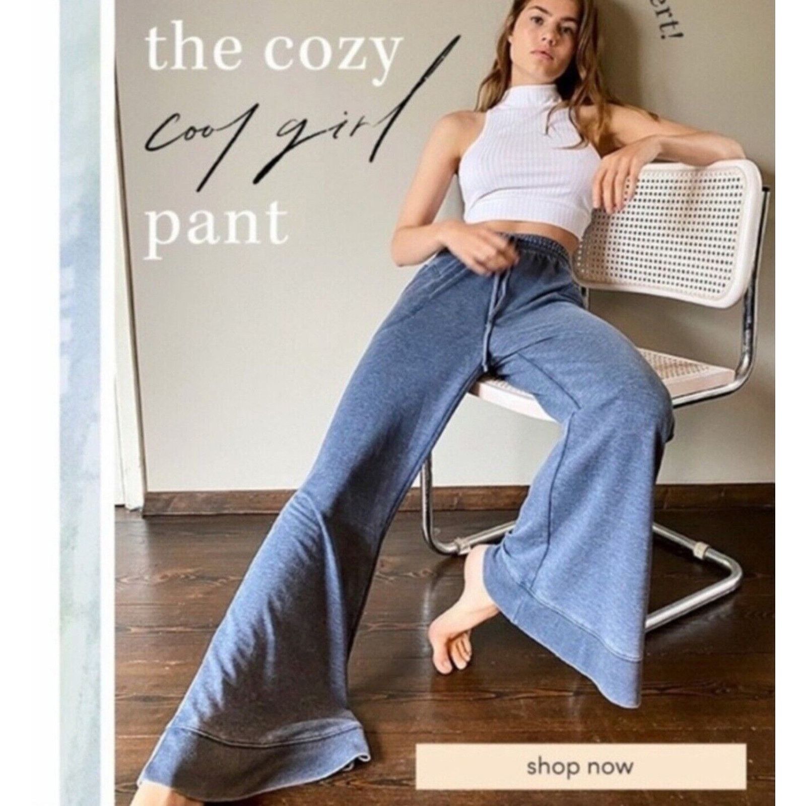 Free People Women's Free People Cozy Cool Girl Lounge Pants Size: S W 27 Size 27" / US 4 / IT 40 - 1 Thumbnail