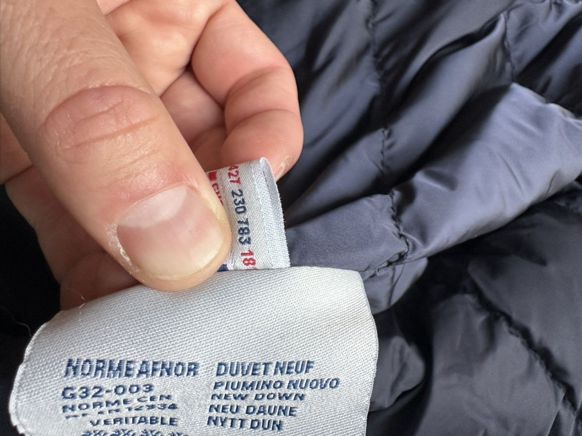 Moncler Cherbourg dark navy down parka jacket